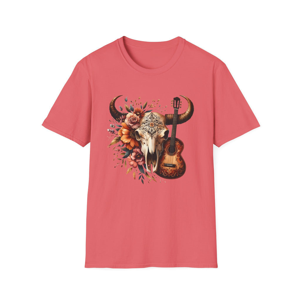 Western Skull Unisex Soft style T-Shirt