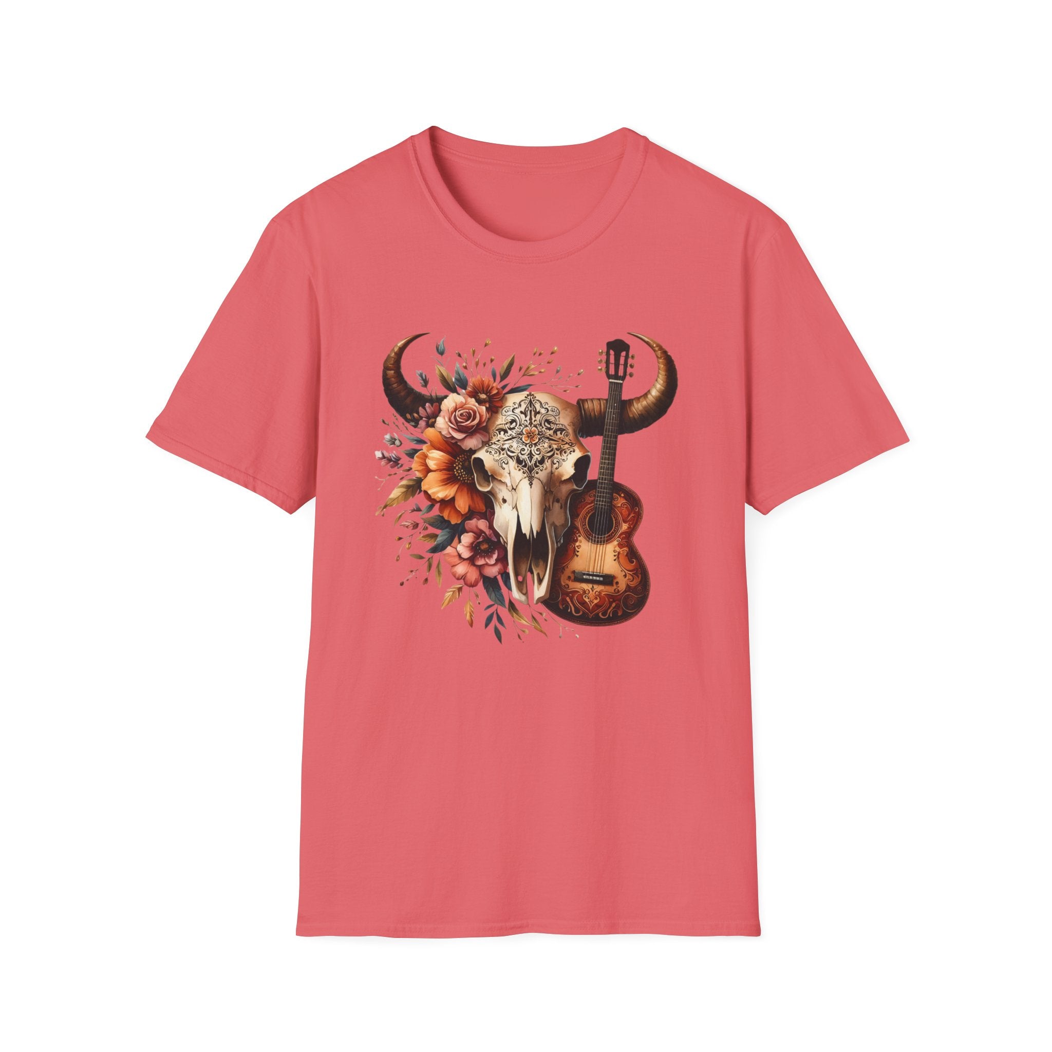 Western Skull Unisex Soft style T-Shirt