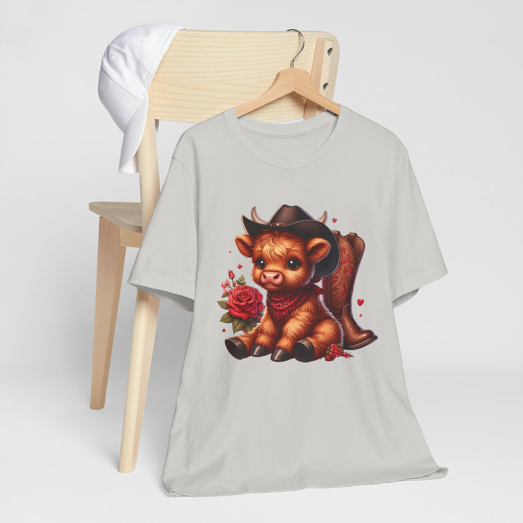 Baby Highland Cow Unisex Jersey Short Sleeve Tee