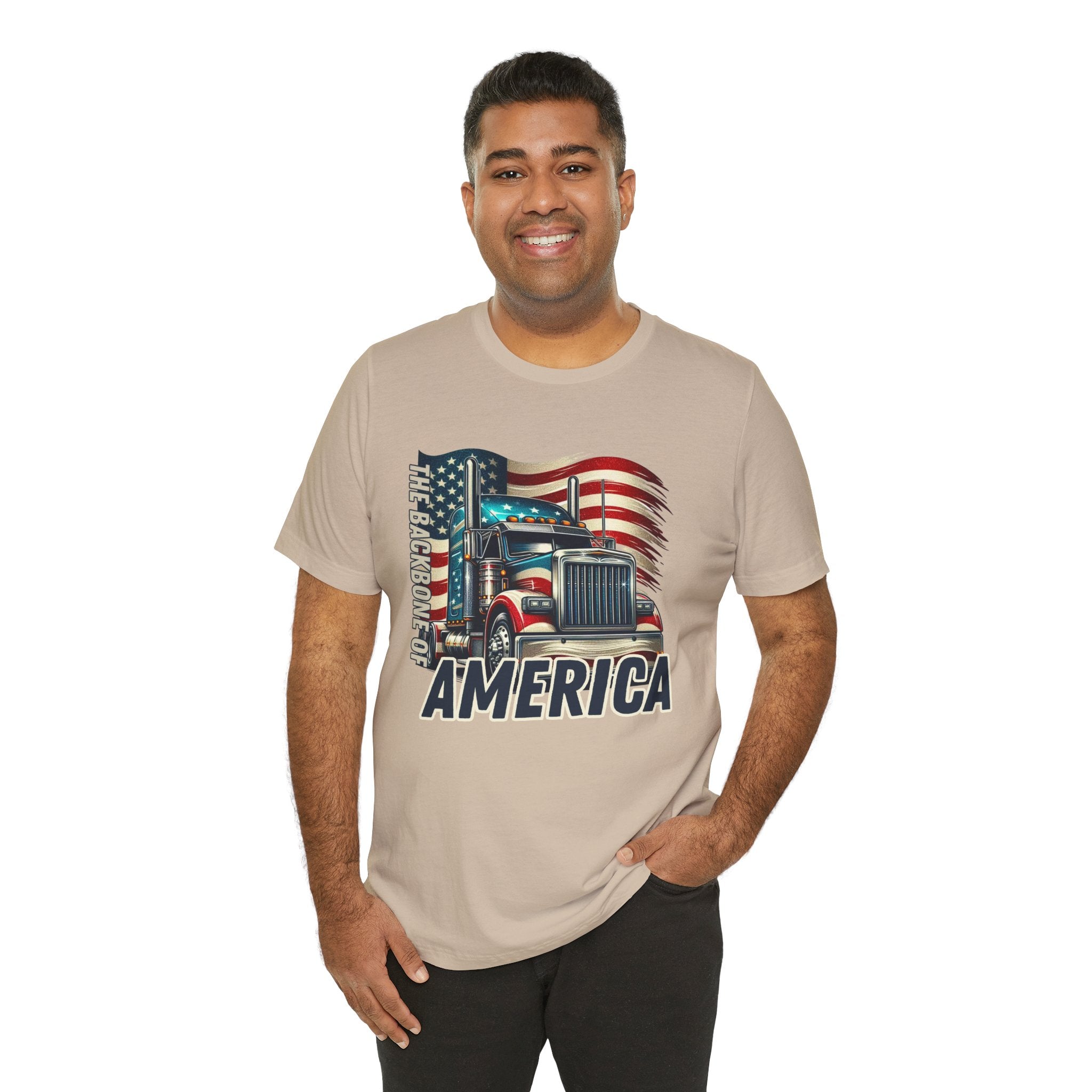 Backbone of America Trucking T-Shirt