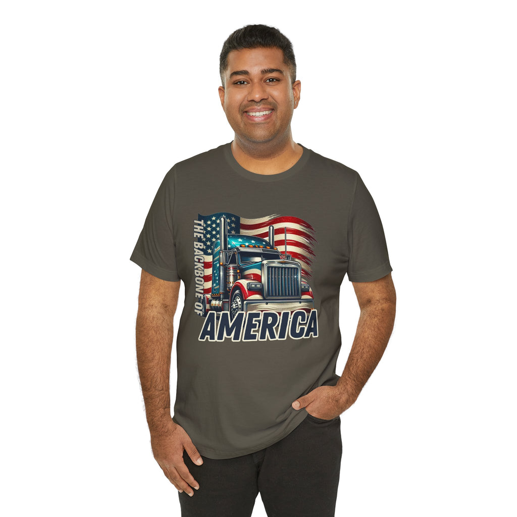 Backbone of America Trucking T-Shirt