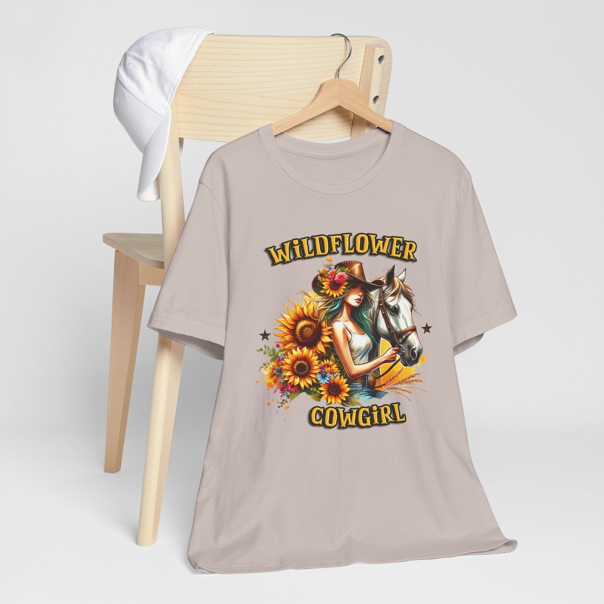 Western Wildflower Girl Jersey Short Sleeve Tee