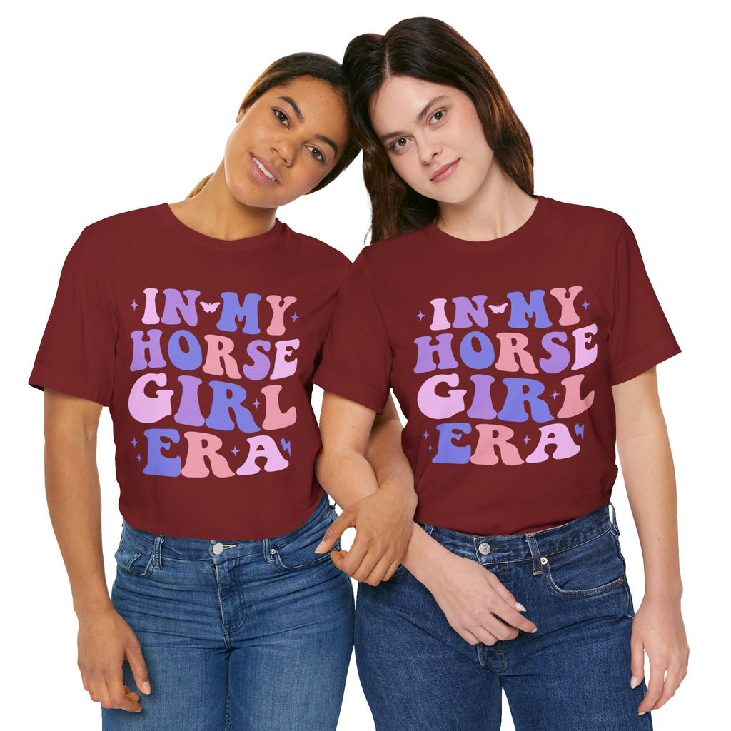 In My Horse Girl Era T-Shirt — Custom Western Tee