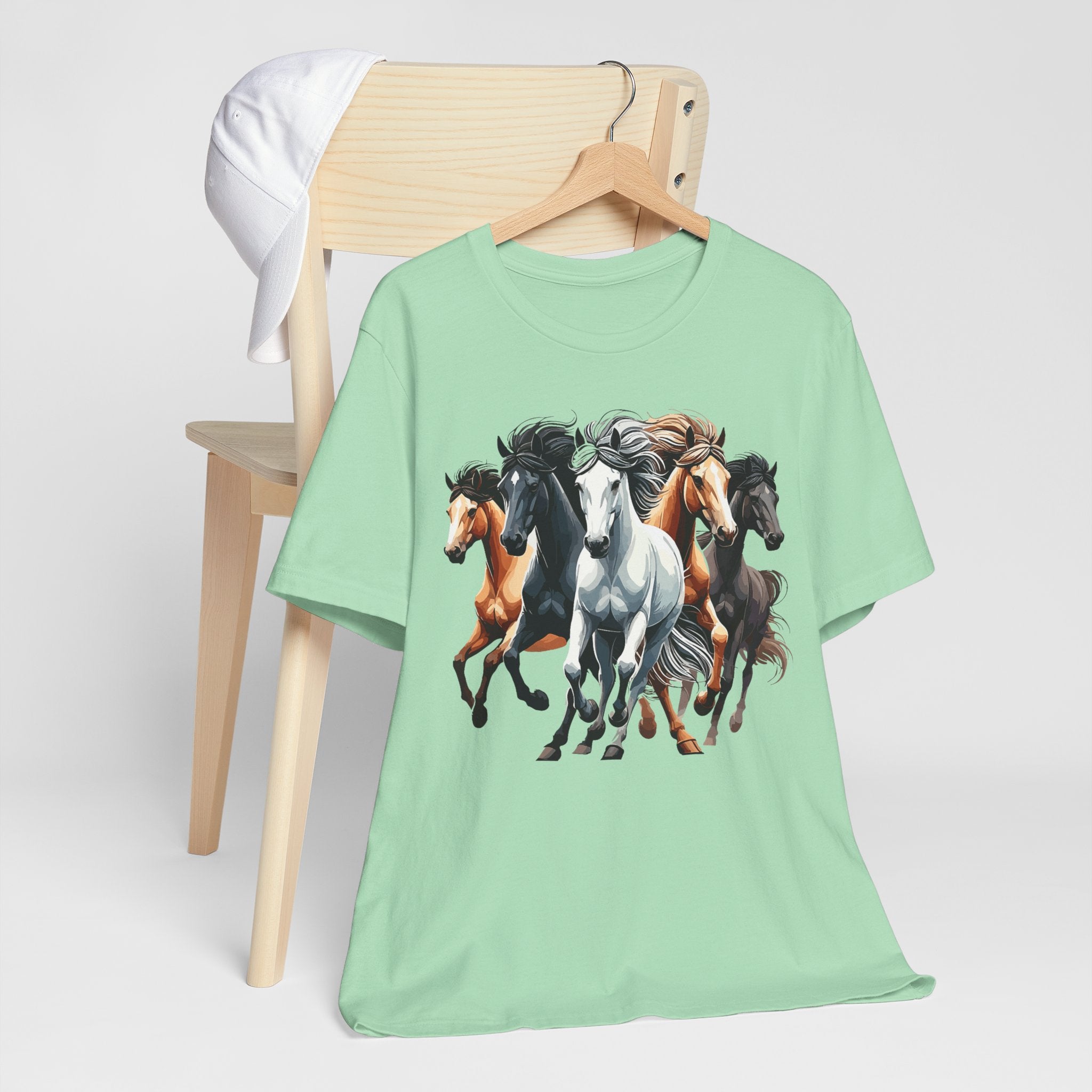 Wild Horse Western Tee — Custom Rodeo-Inspired Graphic T-Shirt
