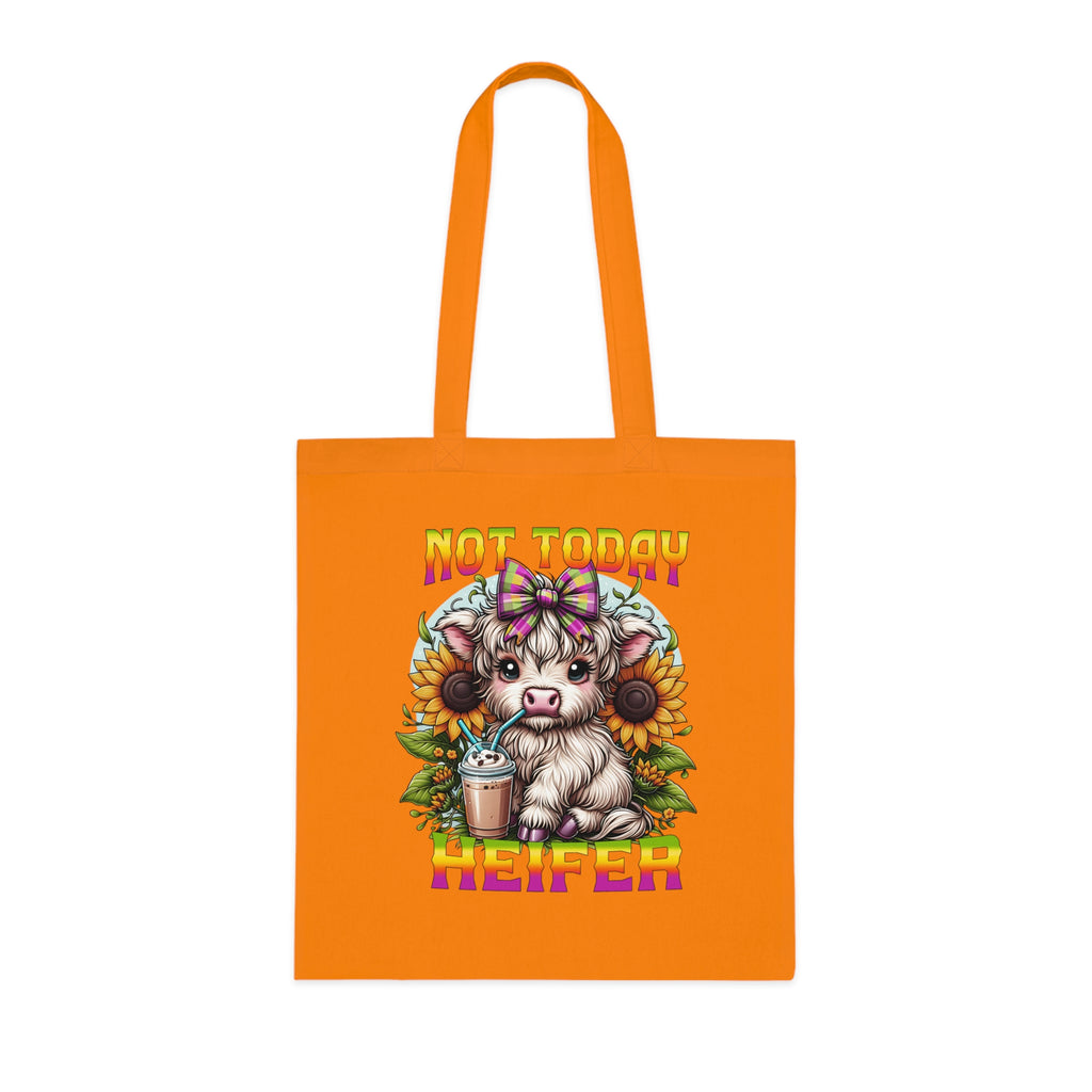 Not Today Heifer Cotton Tote