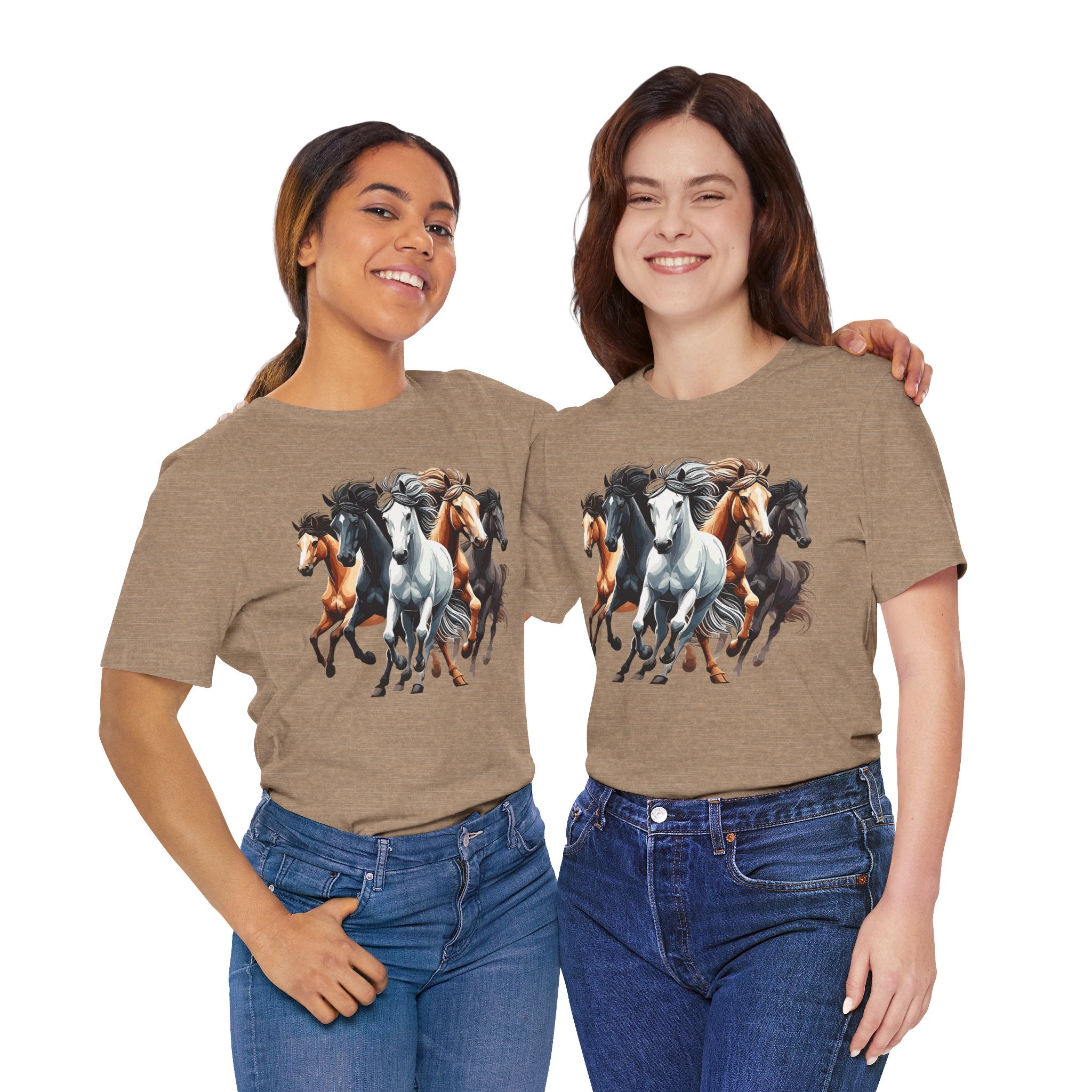 Wild Horse Western Tee — Custom Rodeo-Inspired Graphic T-Shirt