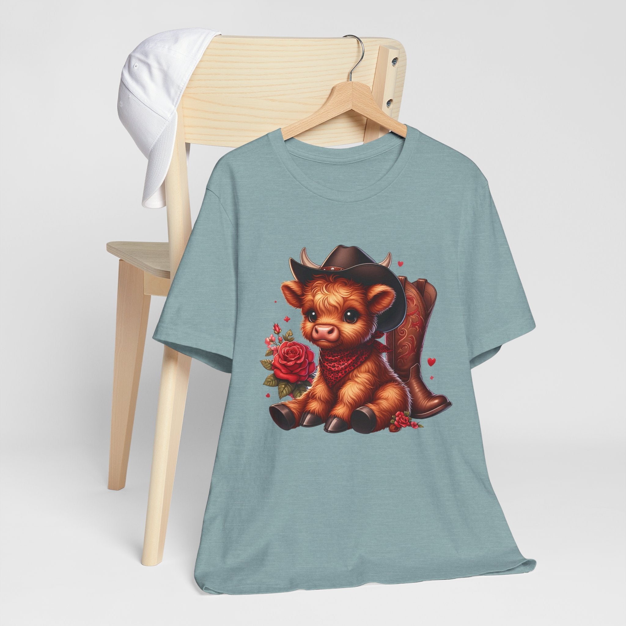 Baby Highland Cow Unisex Jersey Short Sleeve Tee