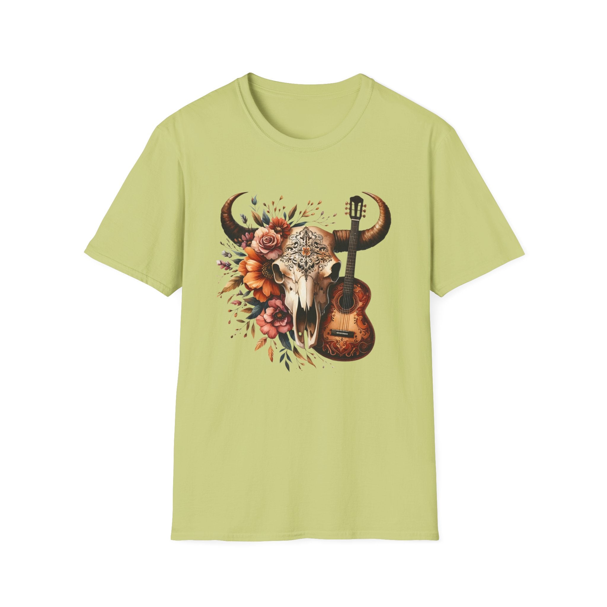 Western Skull Unisex Soft style T-Shirt
