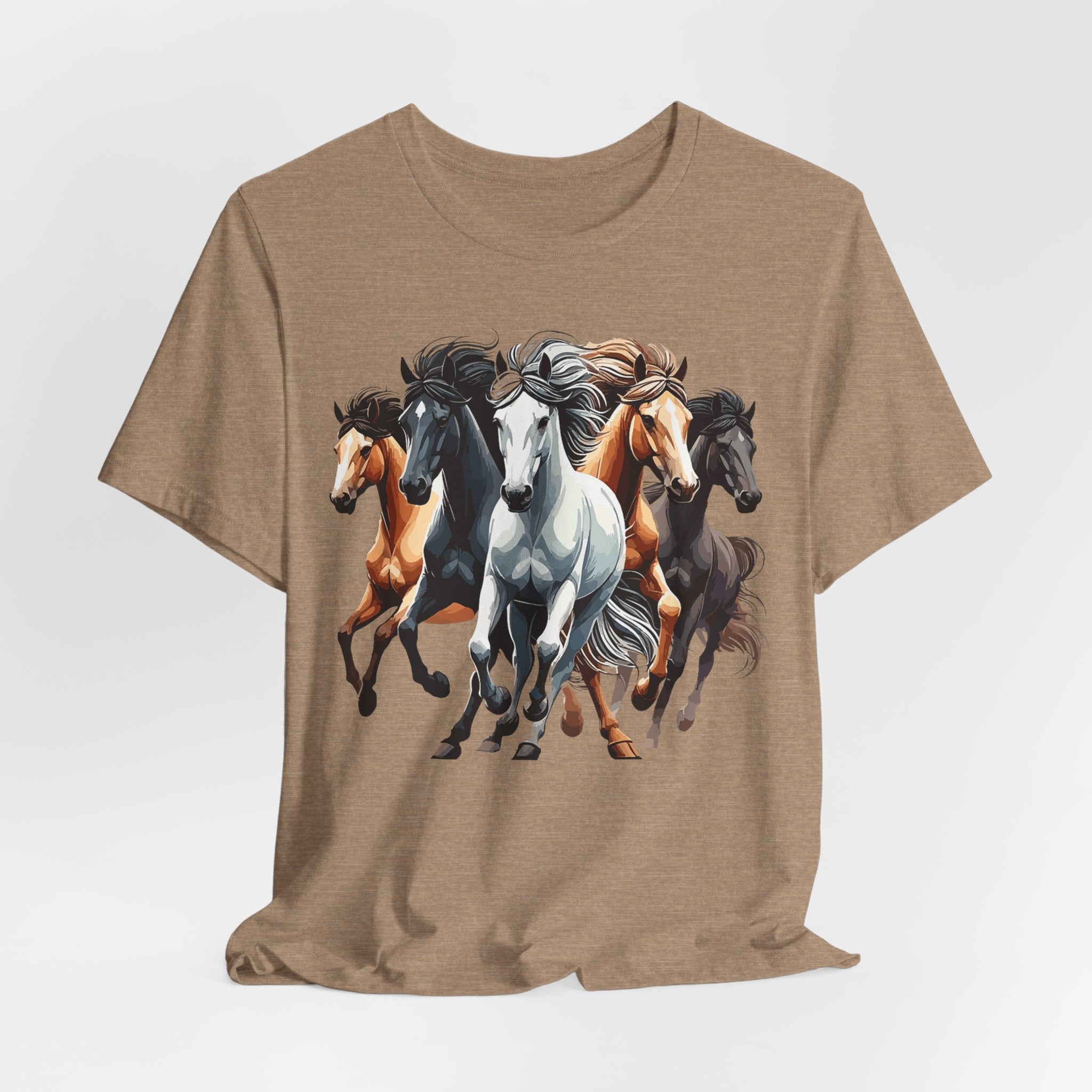 Wild Horse Western Tee — Custom Rodeo-Inspired Graphic T-Shirt