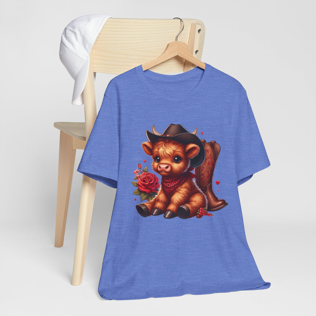Baby Highland Cow Unisex Jersey Short Sleeve Tee