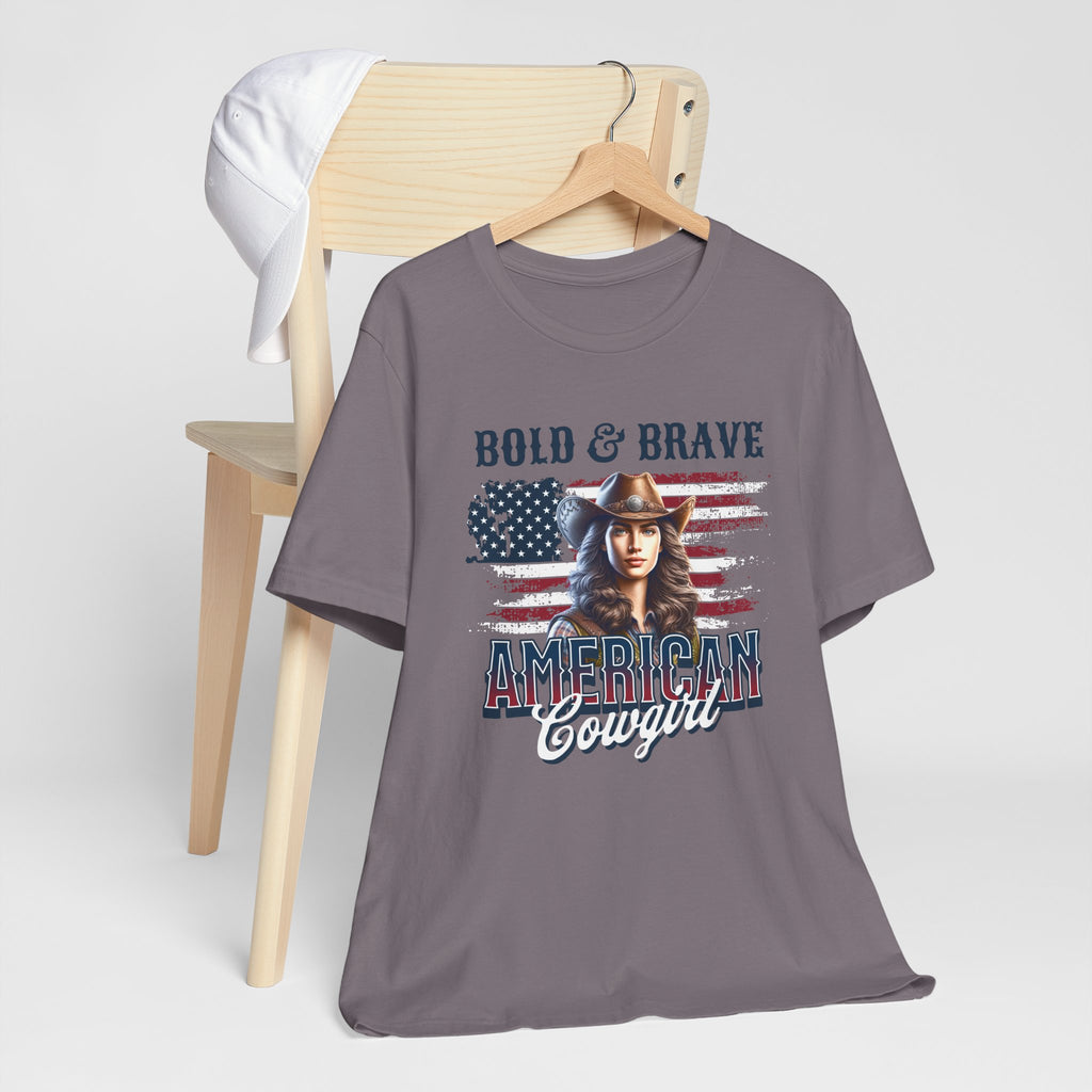 Bold & Brave American Cowgirl Unisex Jersey Short Sleeve Tee
