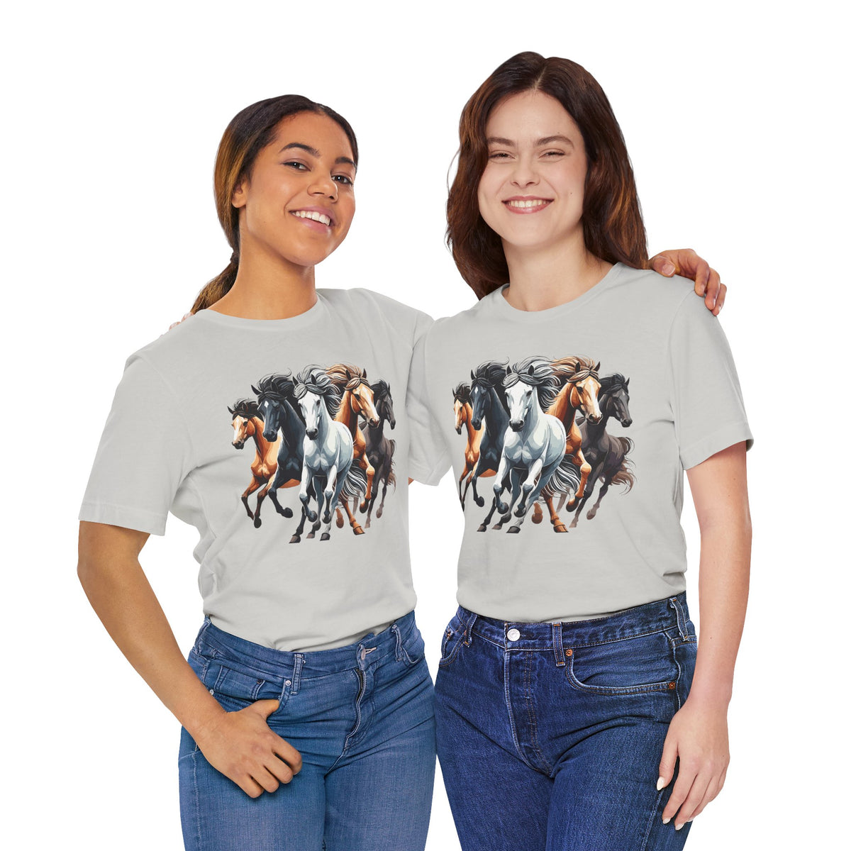 Wild Horse Western Tee — Custom Rodeo-Inspired Graphic T-Shirt