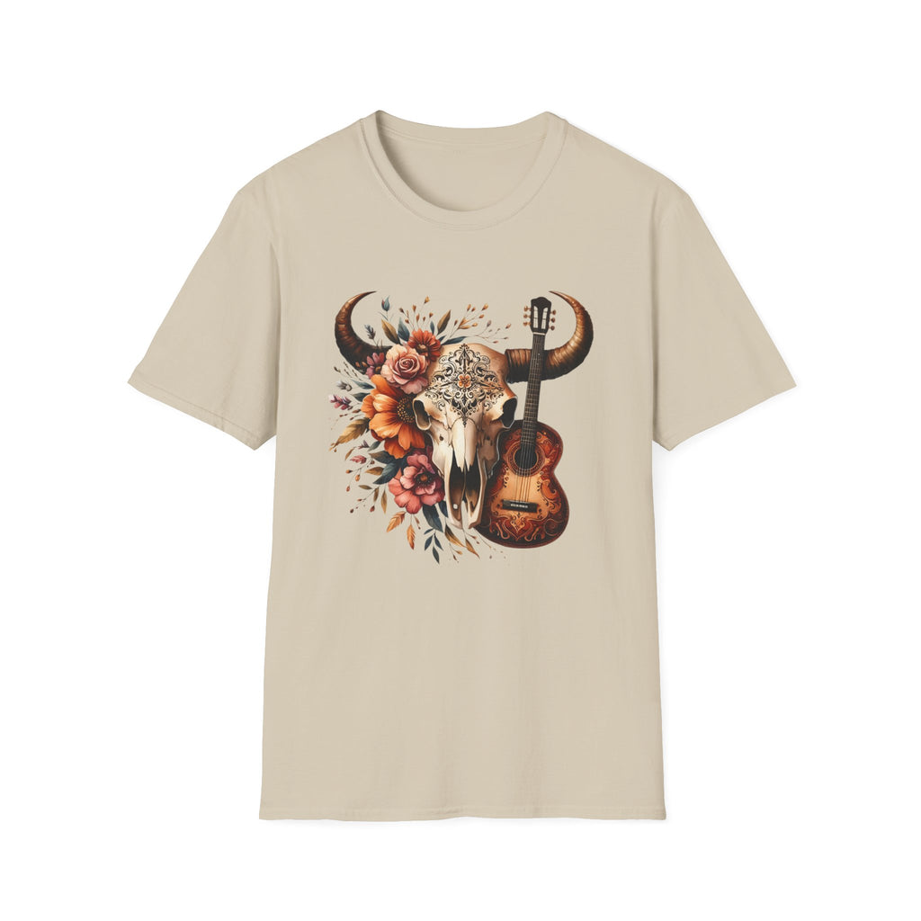 Western Skull Unisex Soft style T-Shirt