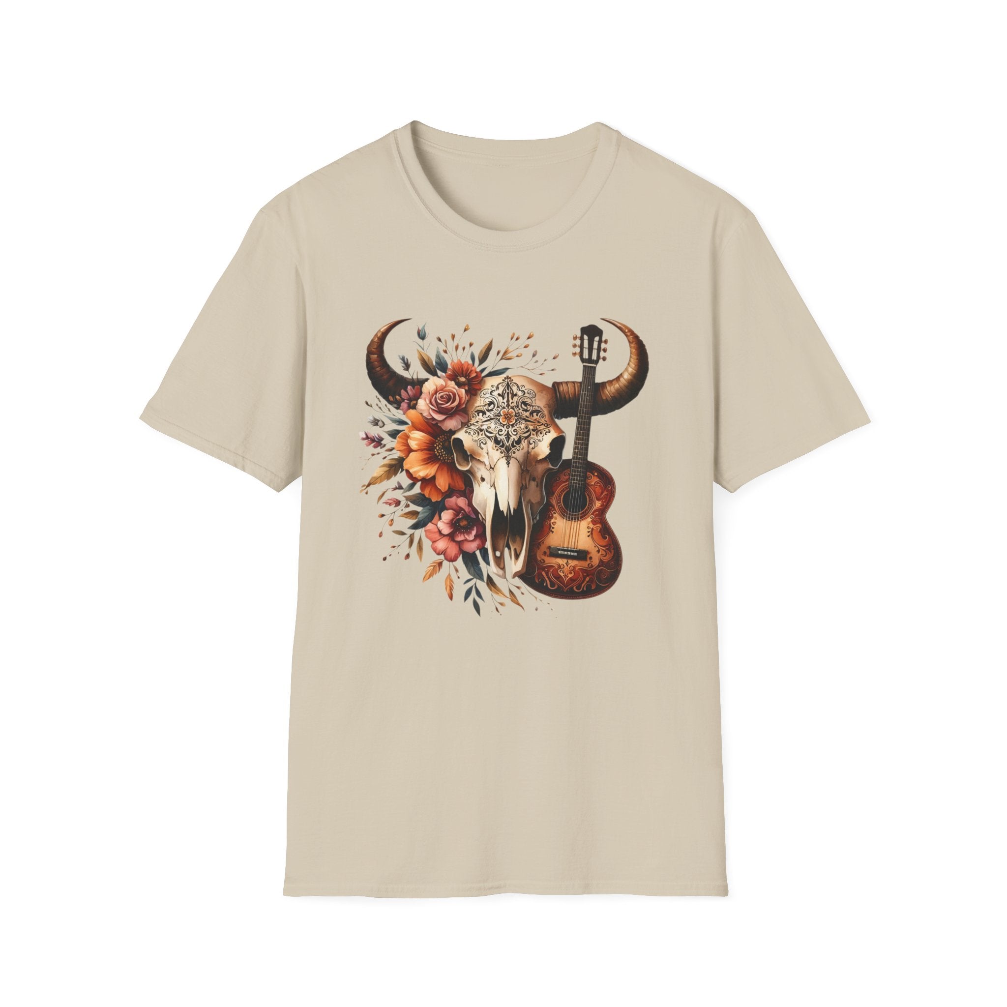 Western Skull Unisex Soft style T-Shirt