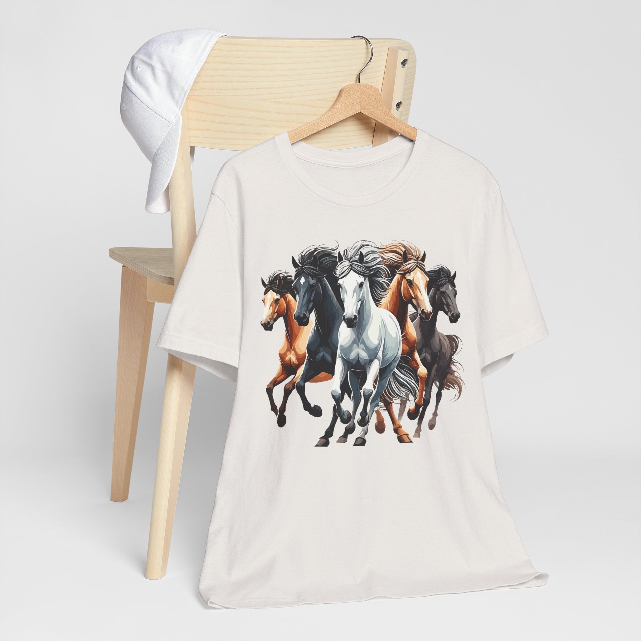Wild Horse Western Tee — Custom Rodeo-Inspired Graphic T-Shirt