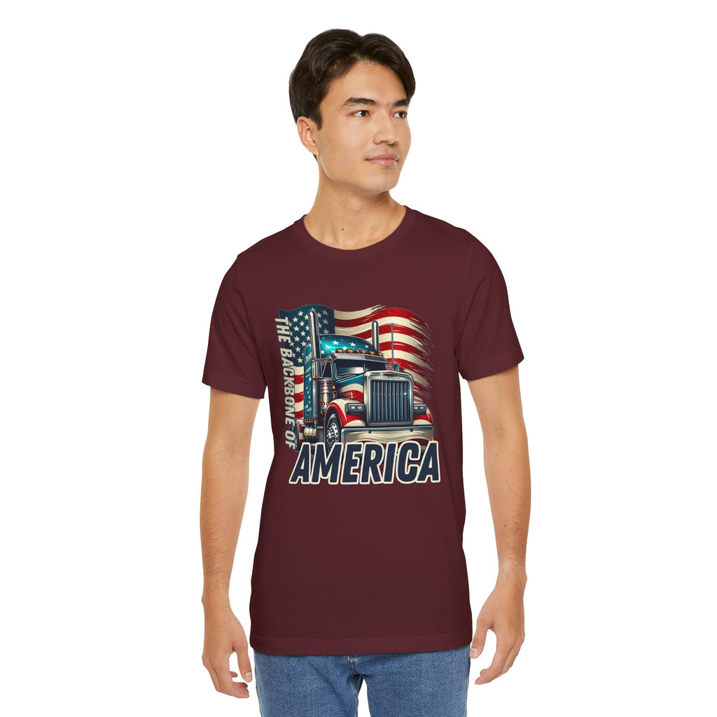 Backbone of America Trucking T-Shirt
