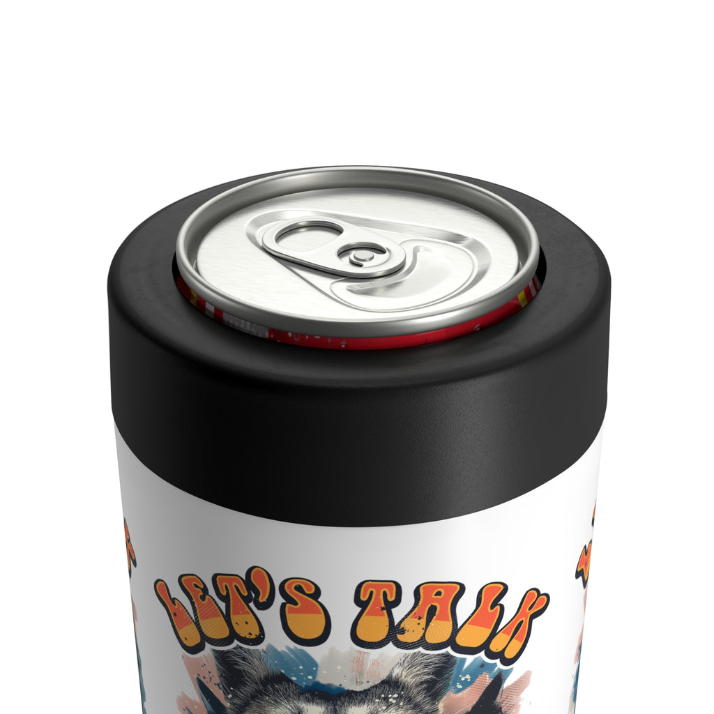 Can Holder — "Let's Talk Trash" Beer Can Holder