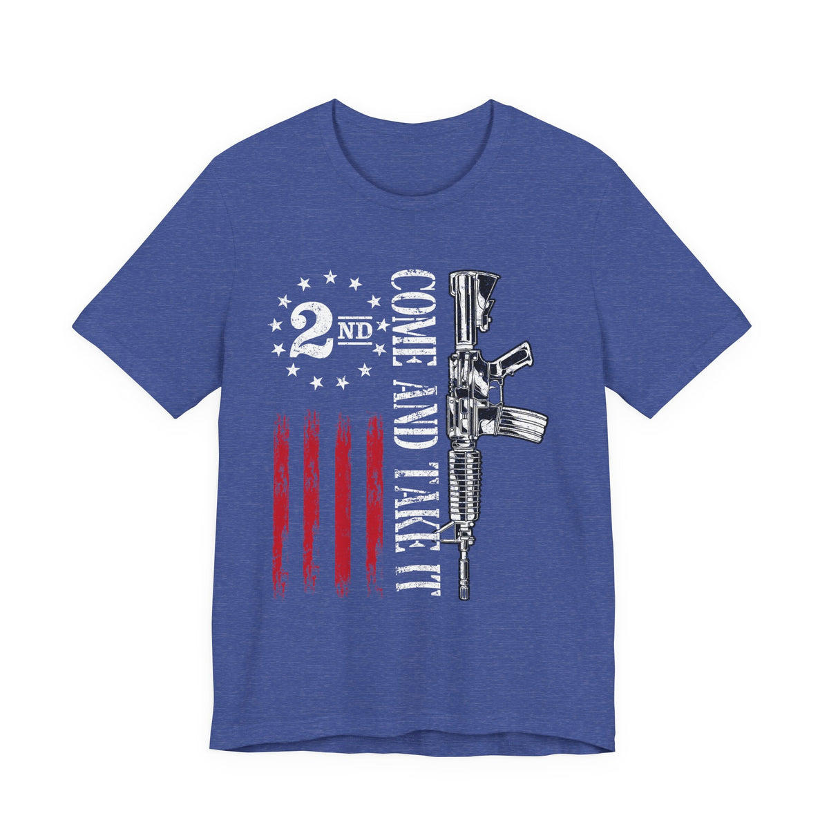 2nd Amendment 'Come and Take It' USA Flag T-Shirt