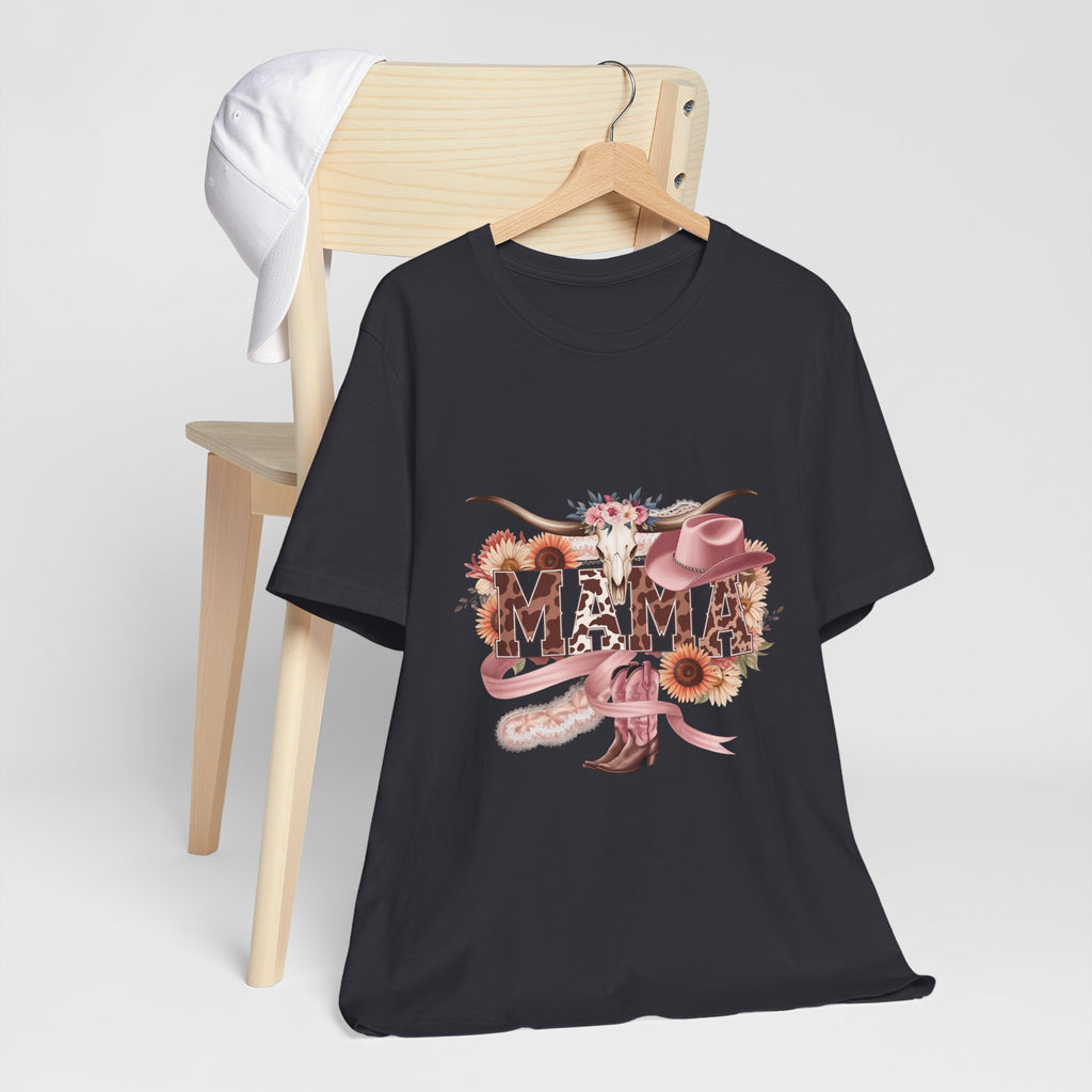 Western 'MAMA' Jersey Tee — Mama Graphic T-Shirt