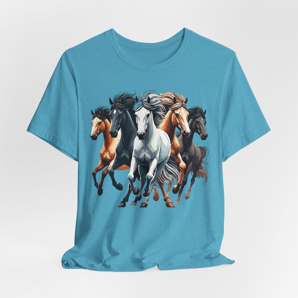 Wild Horse Western Tee — Custom Rodeo-Inspired Graphic T-Shirt