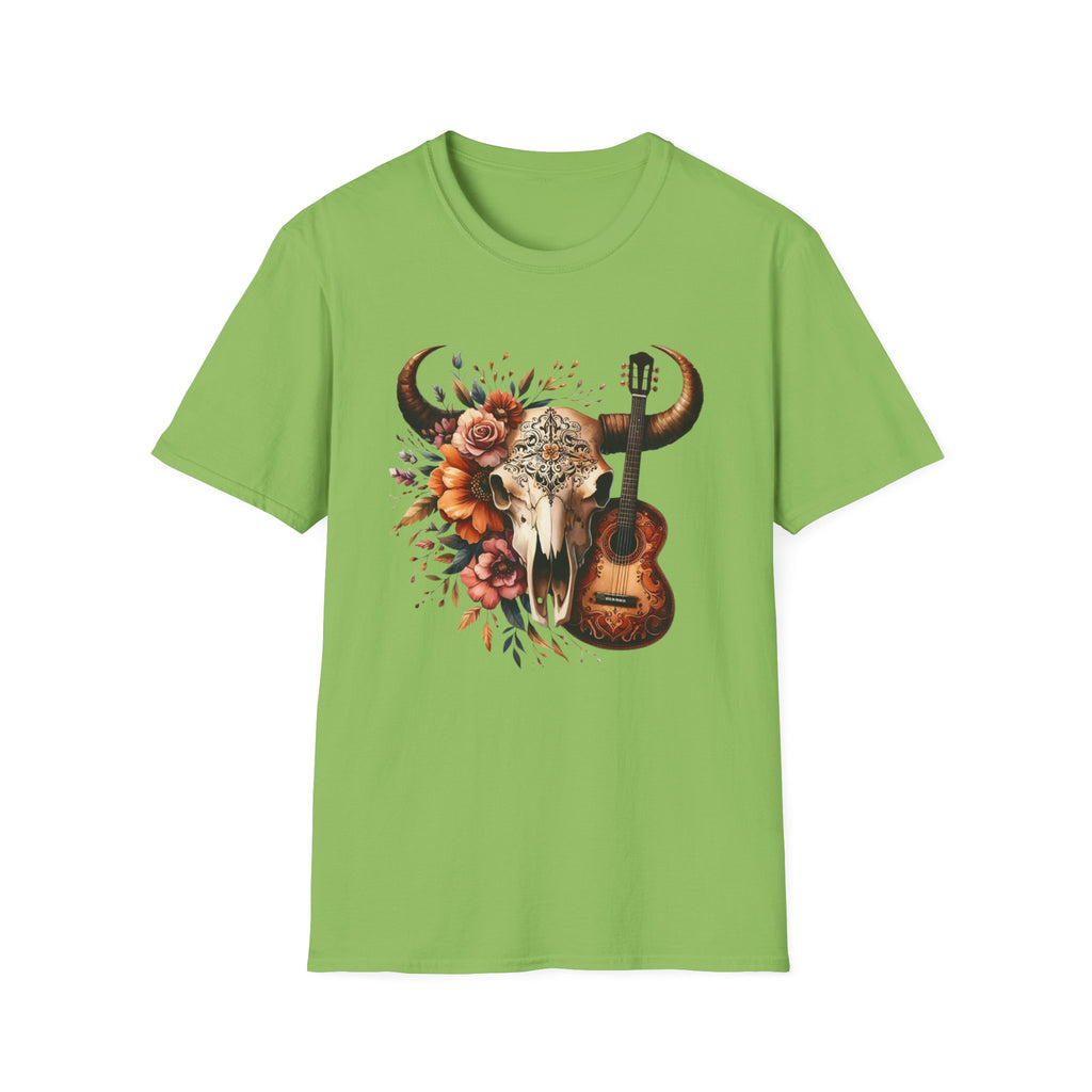 Western Skull Unisex Soft style T-Shirt