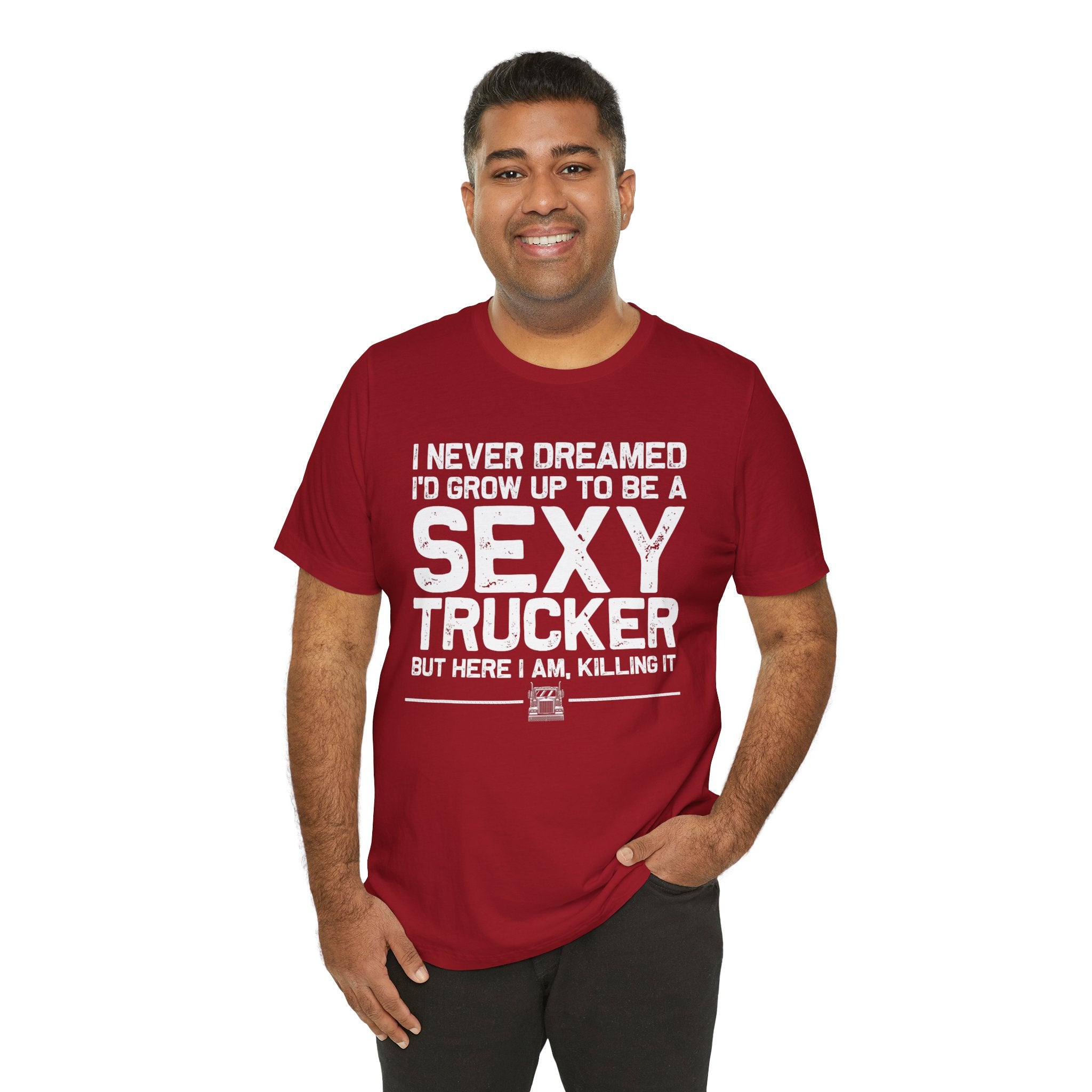 Funny Truck Driver Tee for Trucker Women — Women’s Trucker Shirt