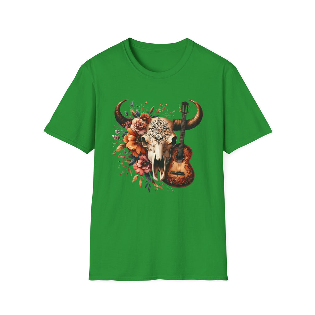 Western Skull Unisex Soft style T-Shirt