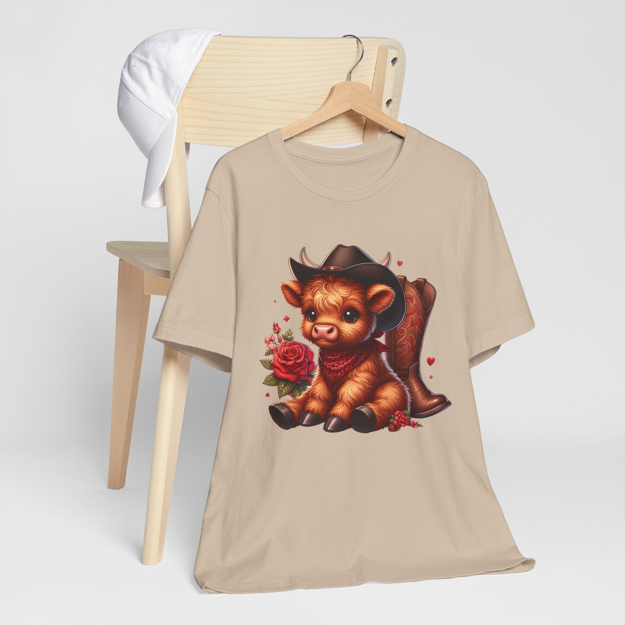 Baby Highland Cow Unisex Jersey Short Sleeve Tee