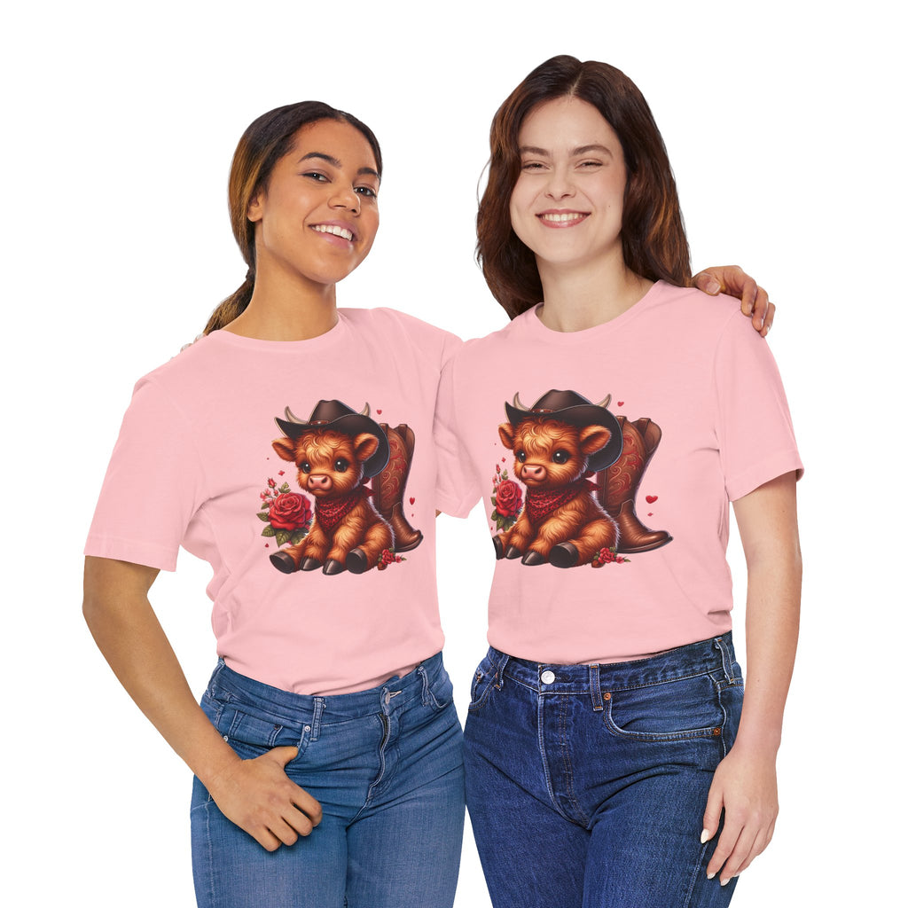 Baby Highland Cow Unisex Jersey Short Sleeve Tee