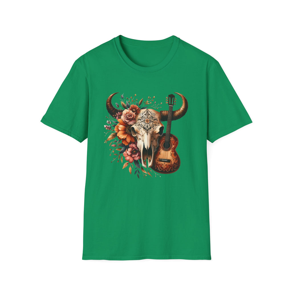 Western Skull Unisex Soft style T-Shirt