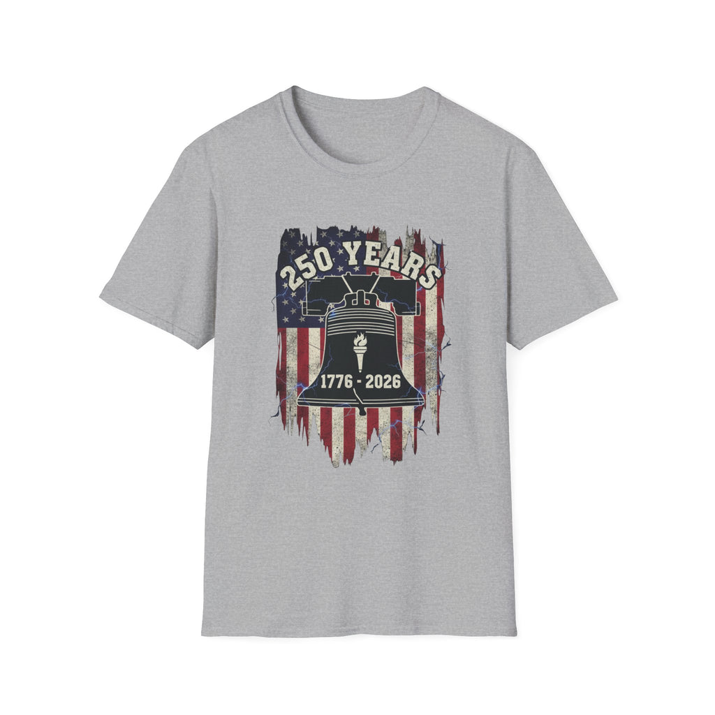 1776 To 2026 250 Years of America Unisex Softstyle T-Shirt