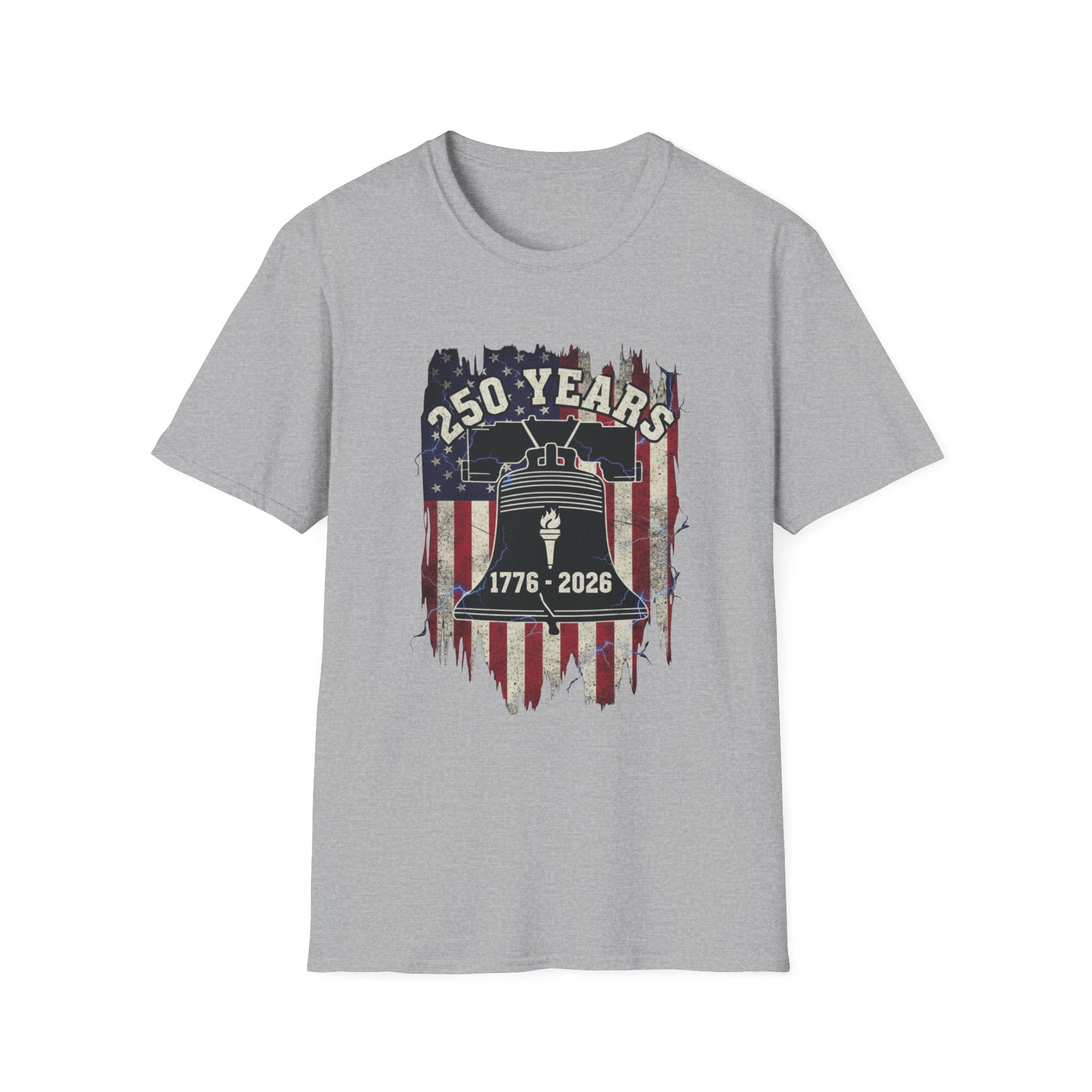1776 To 2026 250 Years of America Unisex Softstyle T-Shirt