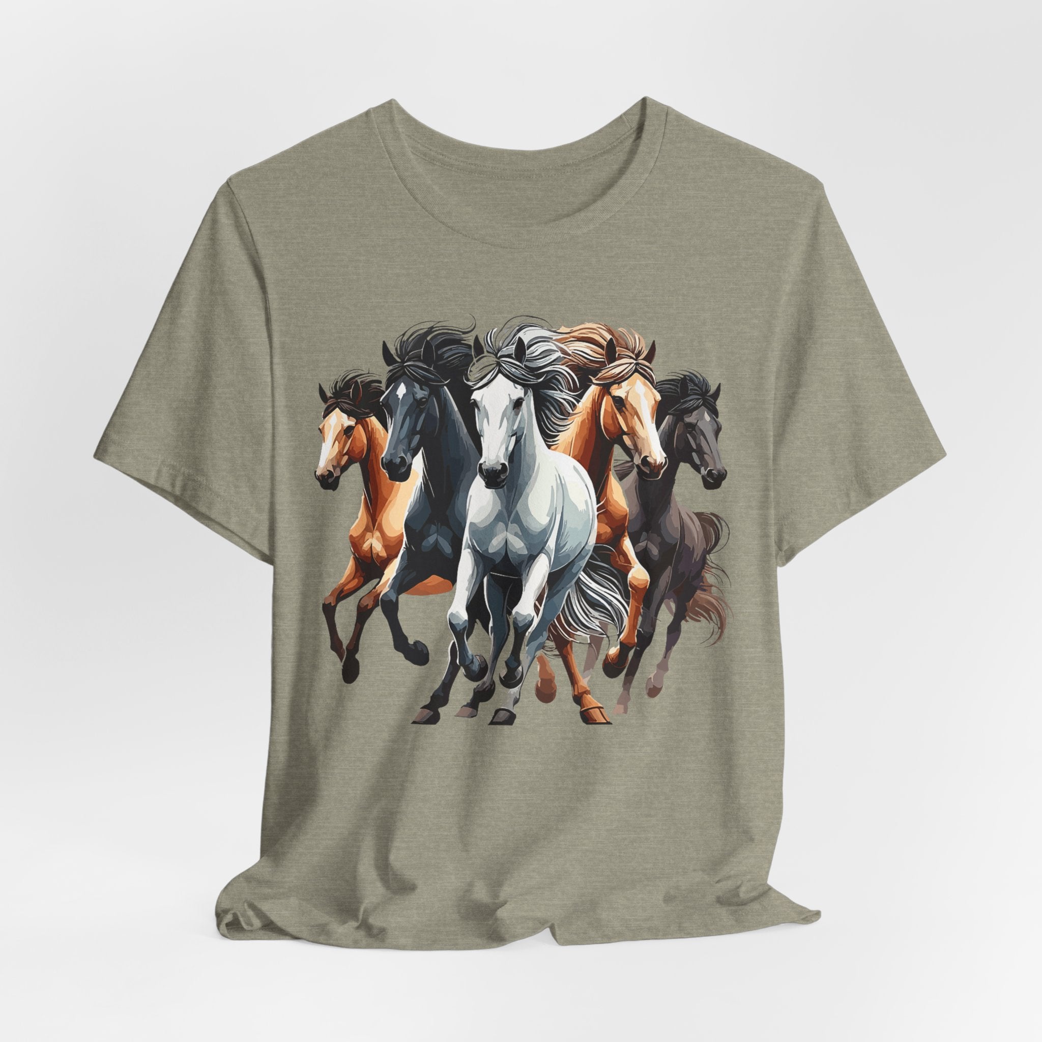 Wild Horse Western Tee — Custom Rodeo-Inspired Graphic T-Shirt
