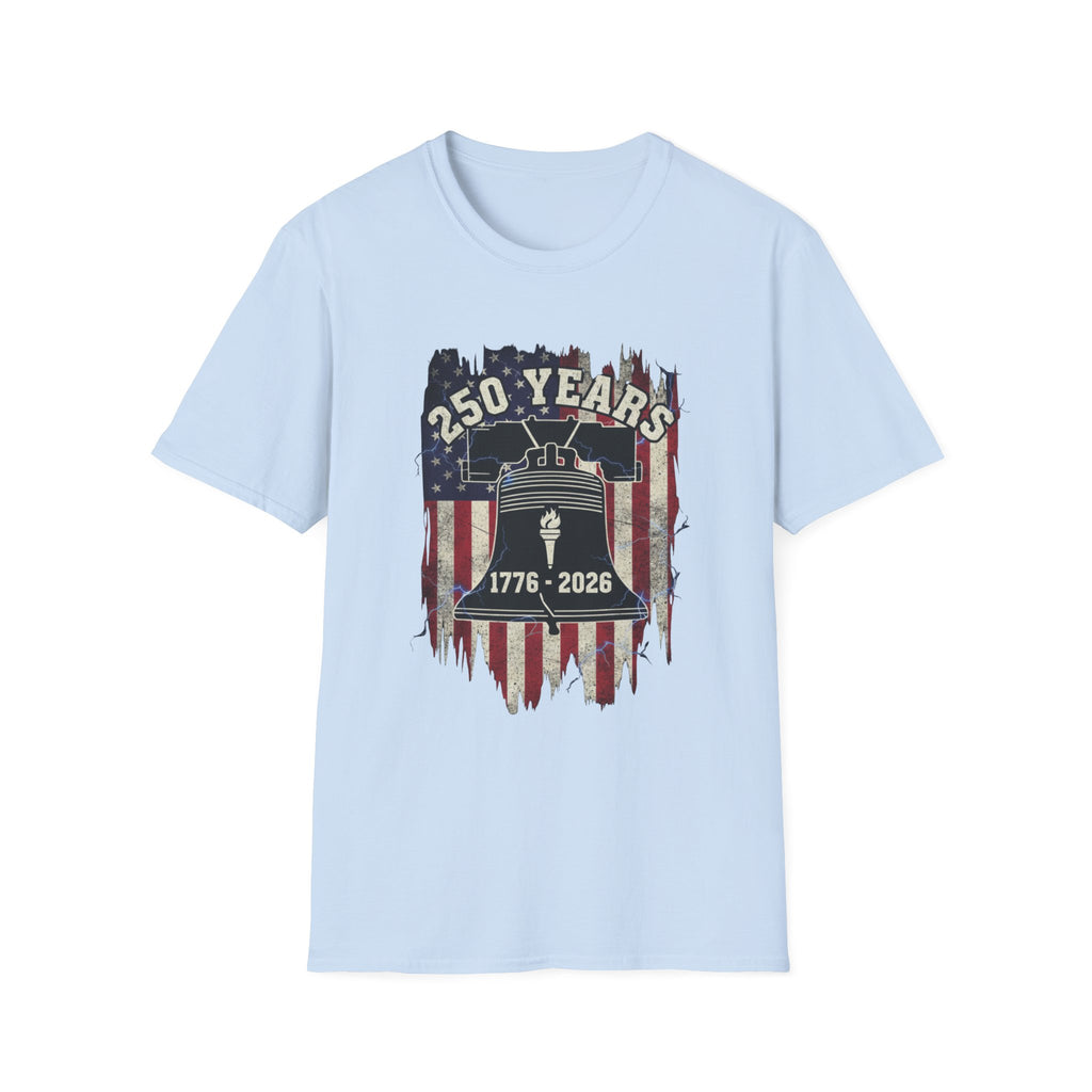 1776 To 2026 250 Years of America Unisex Softstyle T-Shirt