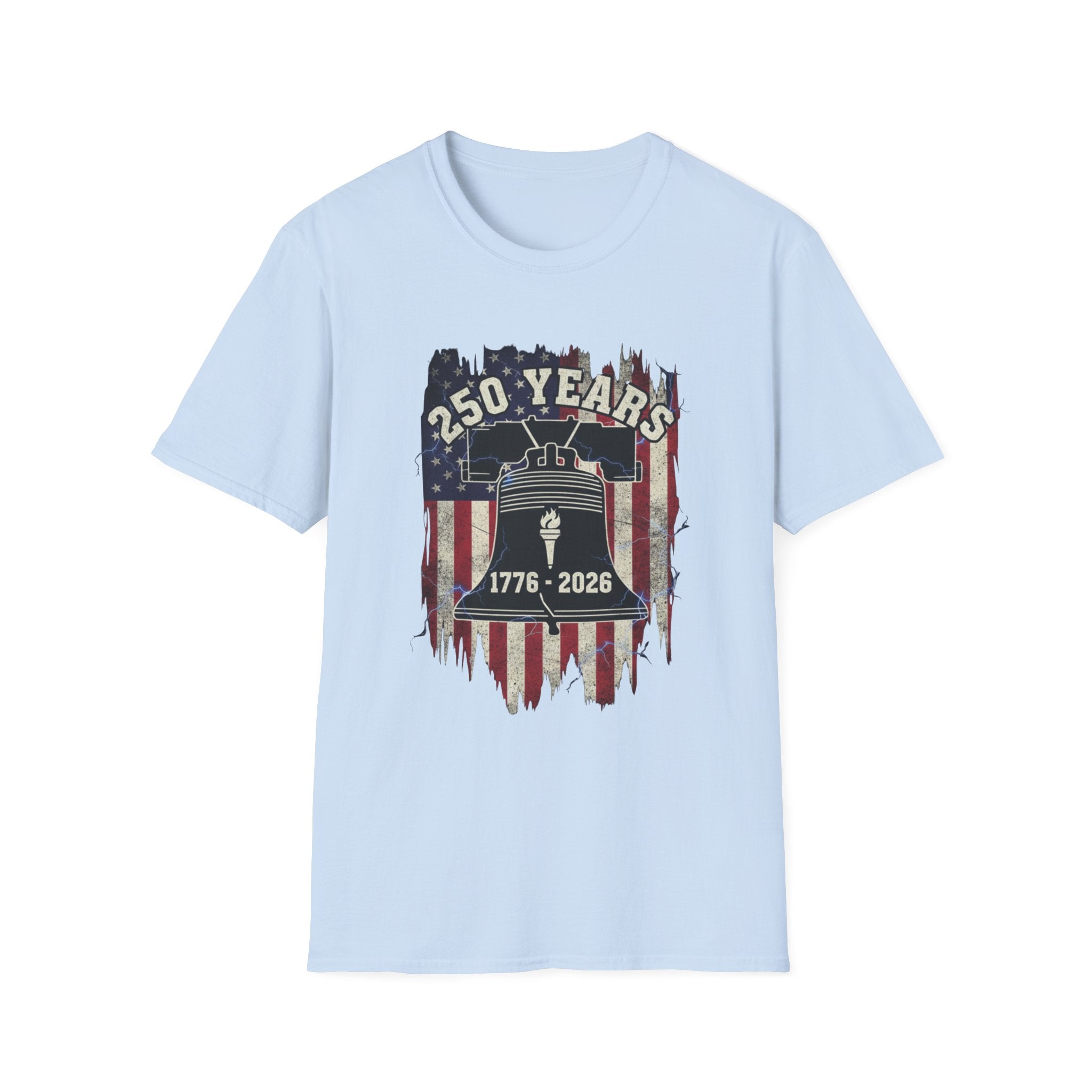 1776 To 2026 250 Years of America Unisex Softstyle T-Shirt