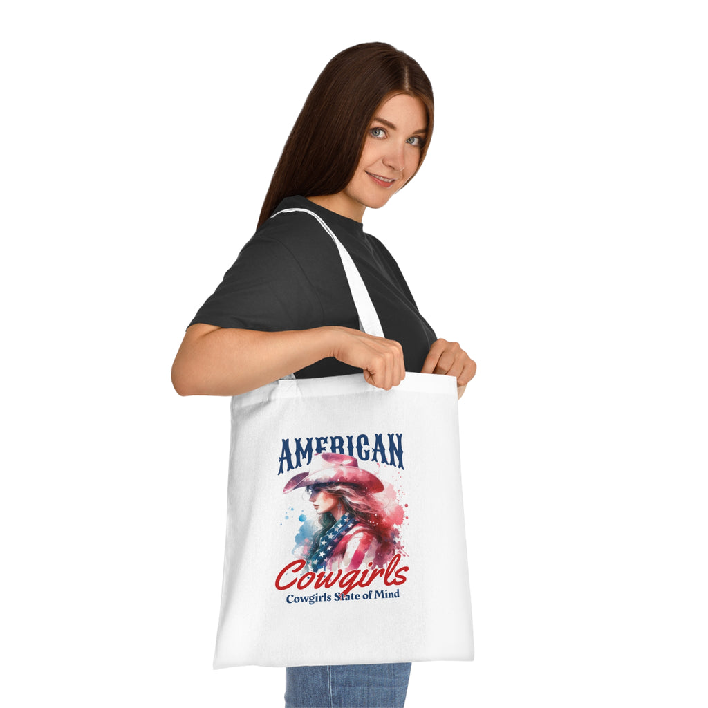 America Cowgirls Cotton Tote