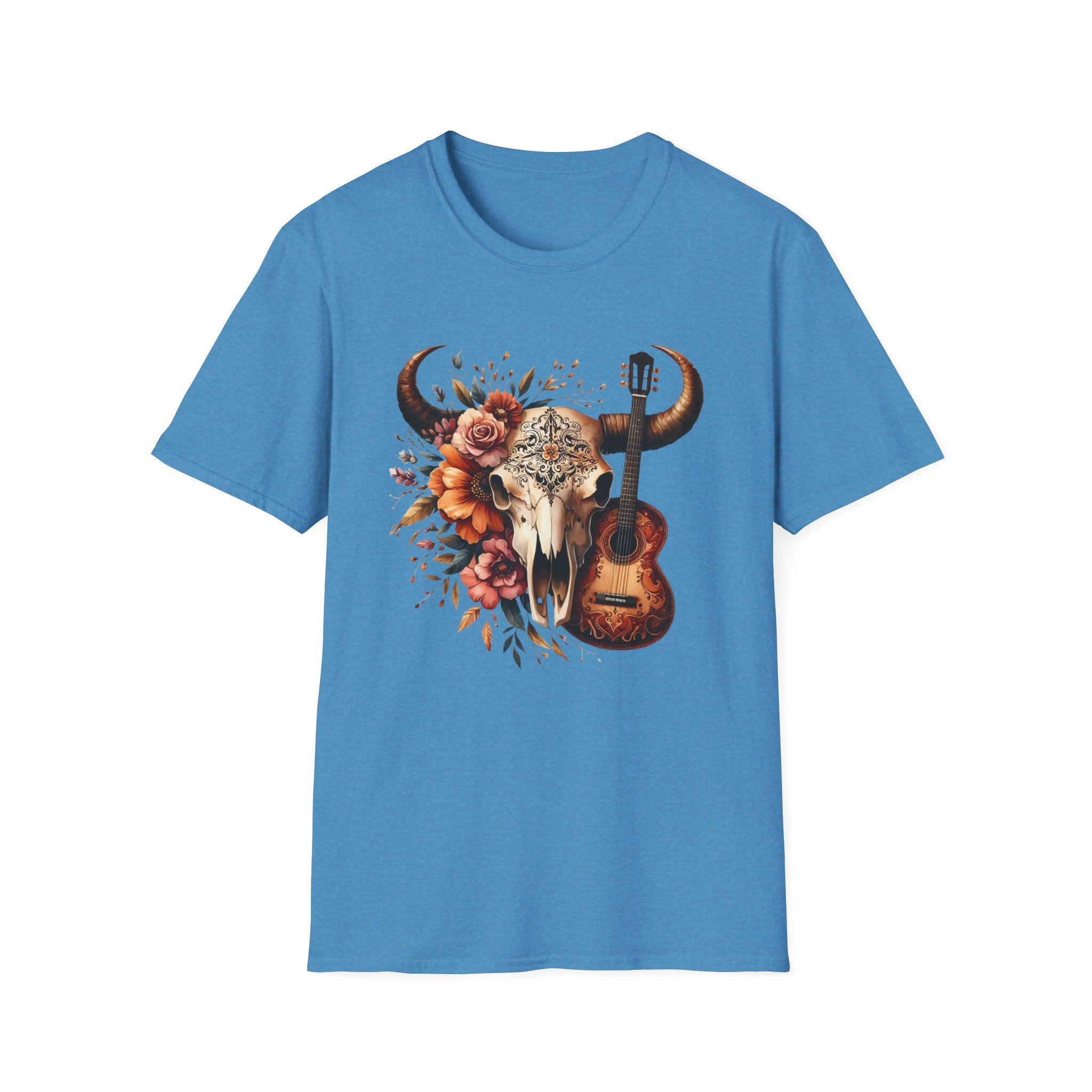 Western Skull Unisex Soft style T-Shirt