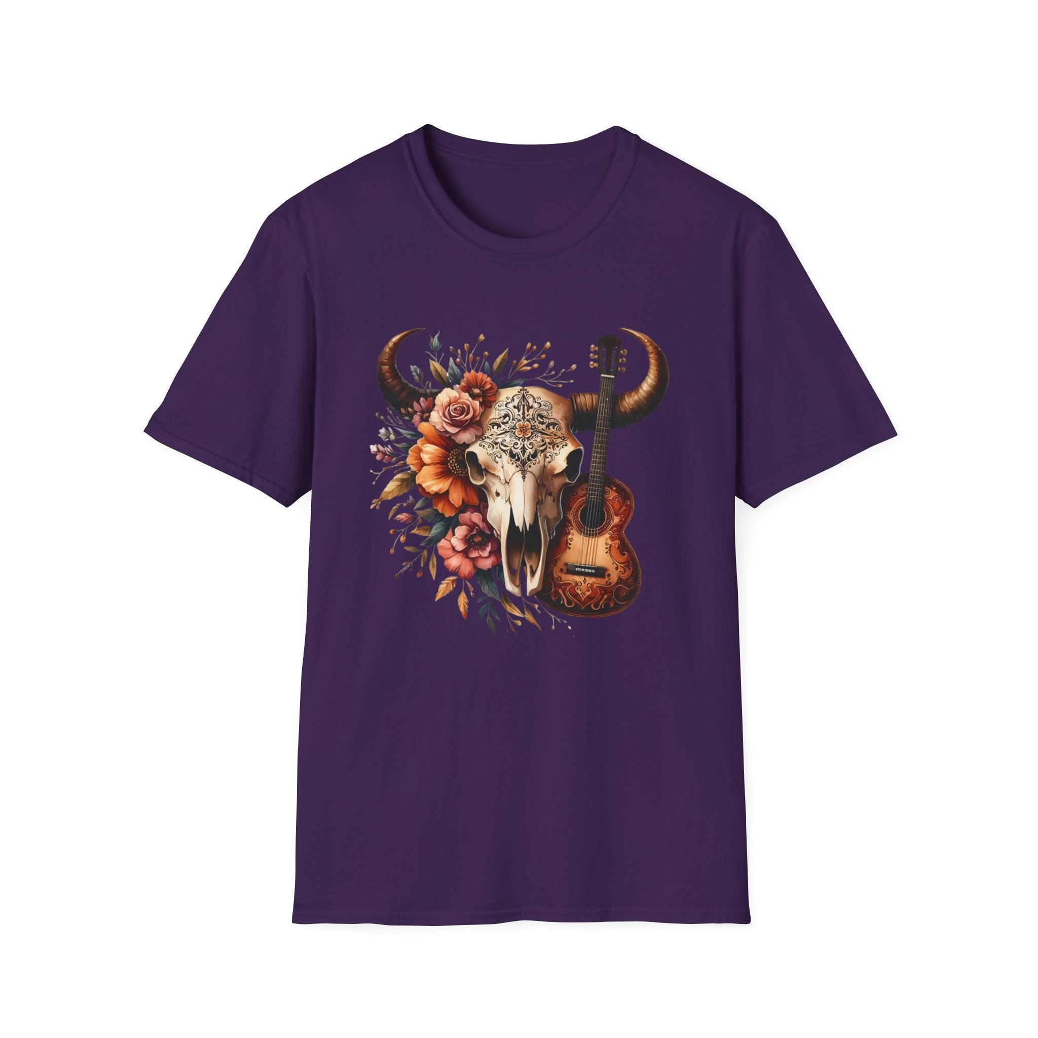 Western Skull Unisex Soft style T-Shirt