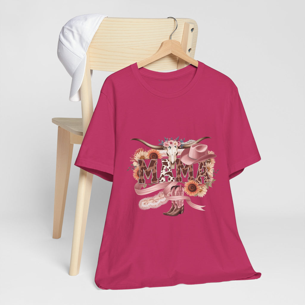 Western 'MAMA' Jersey Tee — Mama Graphic T-Shirt