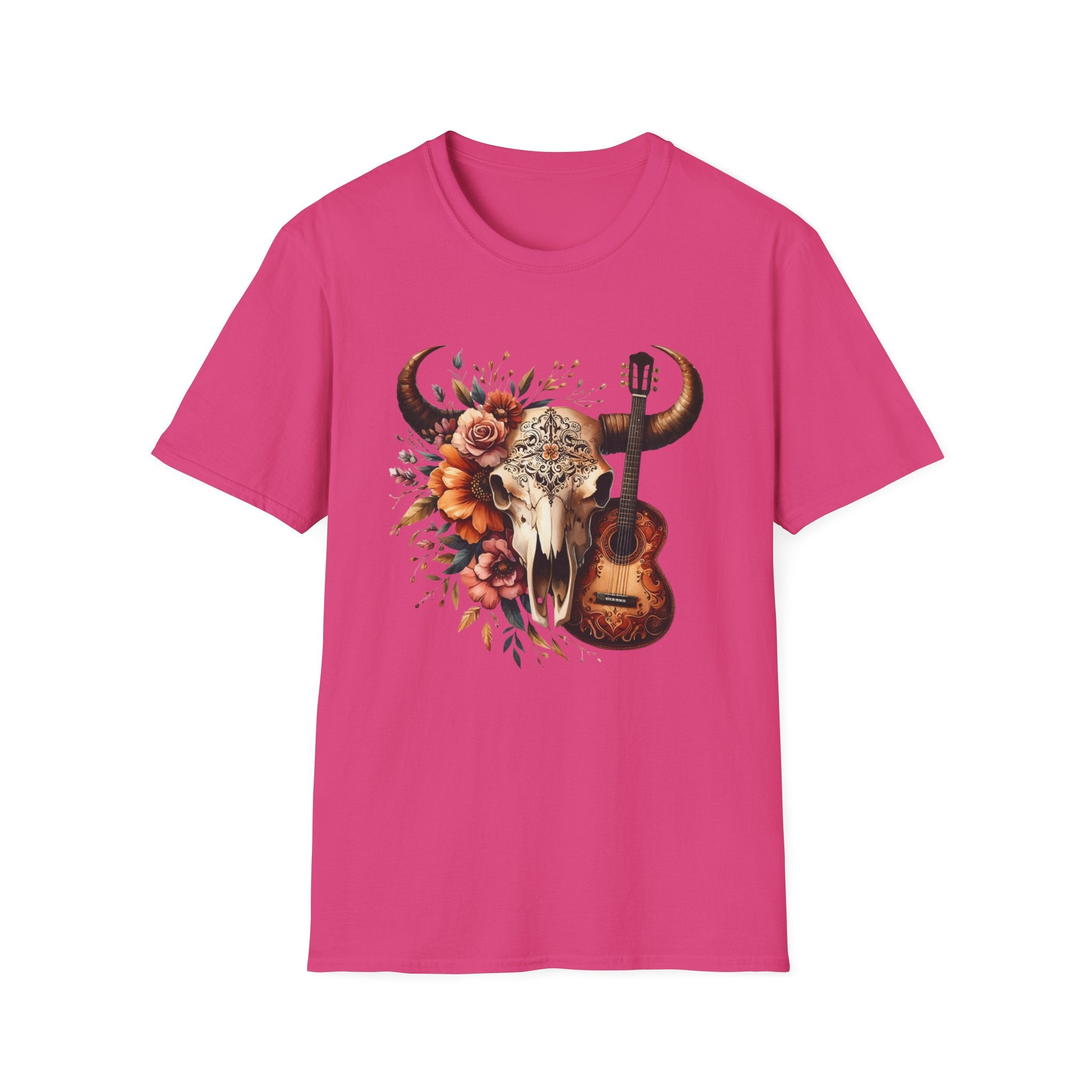 Western Skull Unisex Soft style T-Shirt