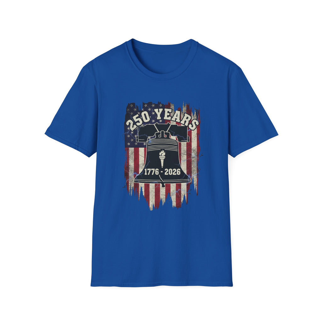 1776 To 2026 250 Years of America Unisex Softstyle T-Shirt