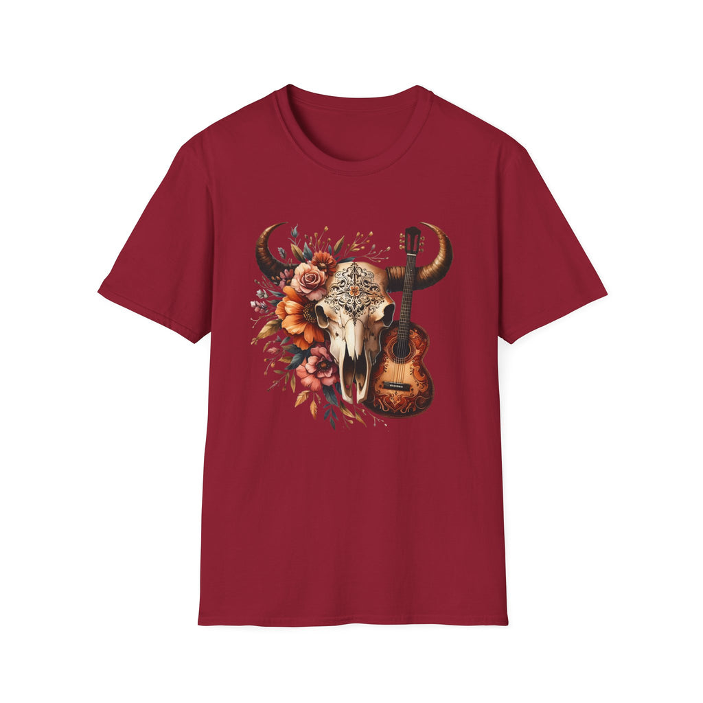 Western Skull Unisex Soft style T-Shirt