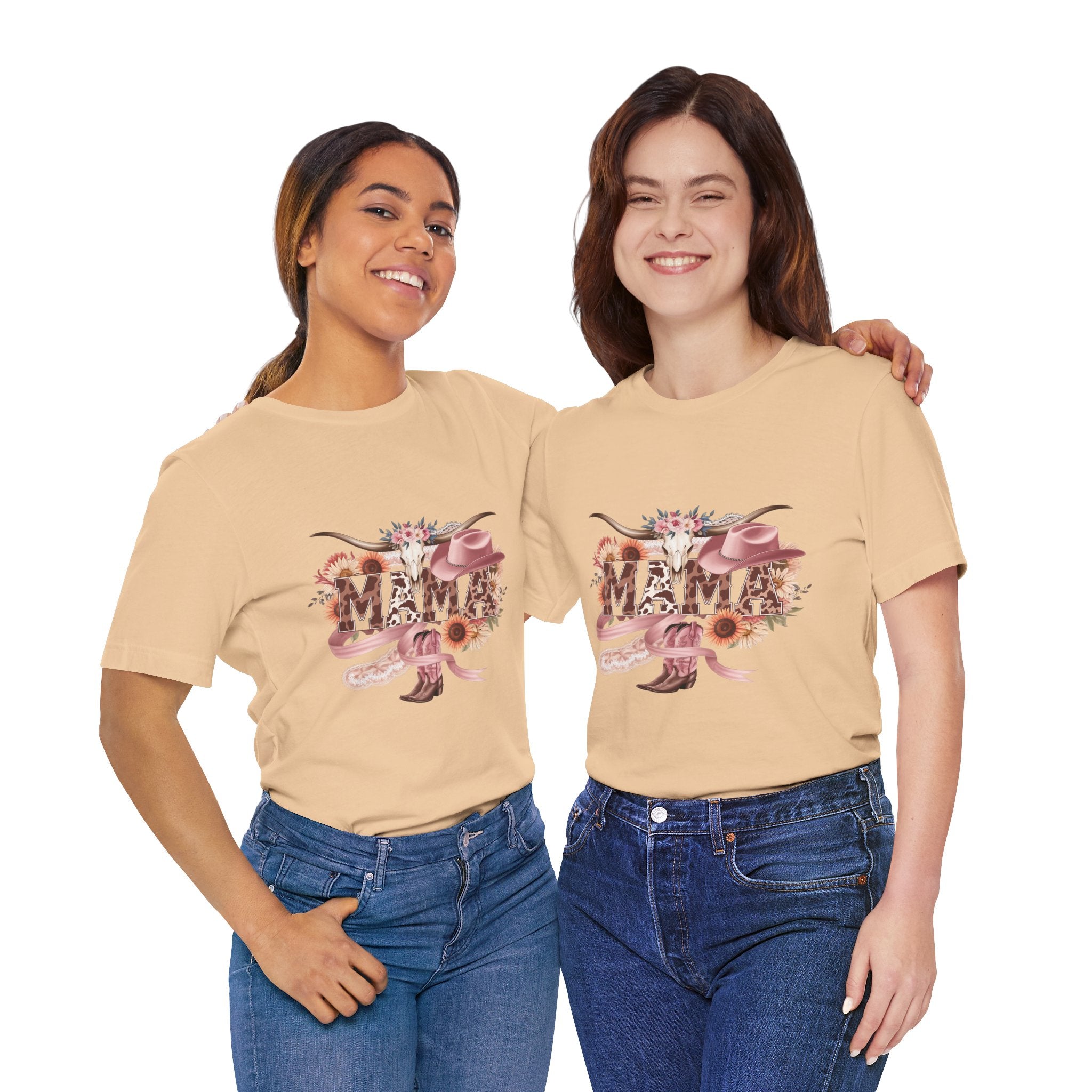 Western 'MAMA' Jersey Tee — Mama Graphic T-Shirt