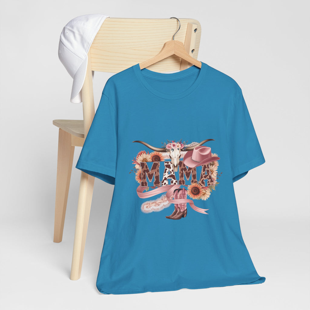 Western 'MAMA' Jersey Tee — Mama Graphic T-Shirt
