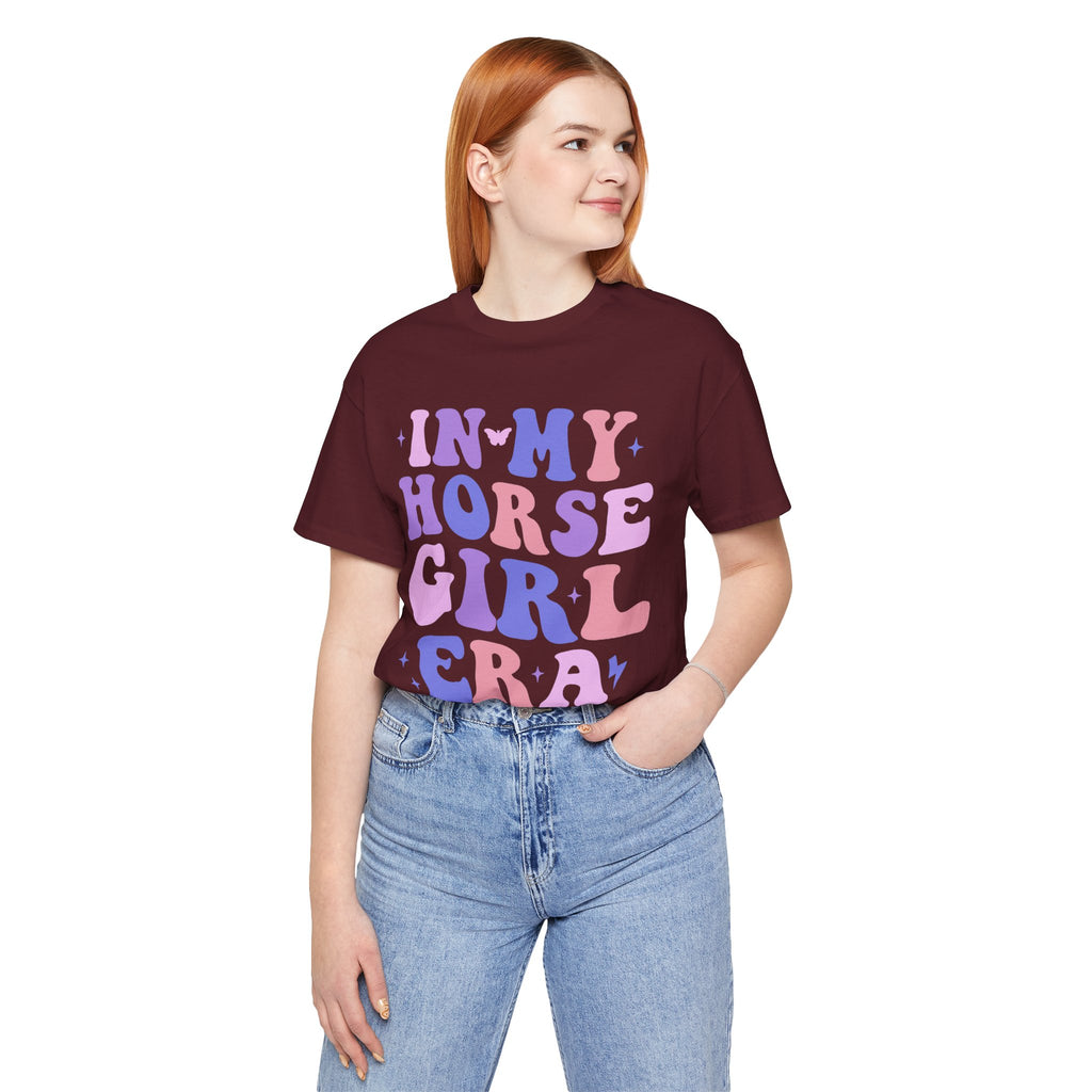 In My Horse Girl Era T-Shirt — Custom Western Tee