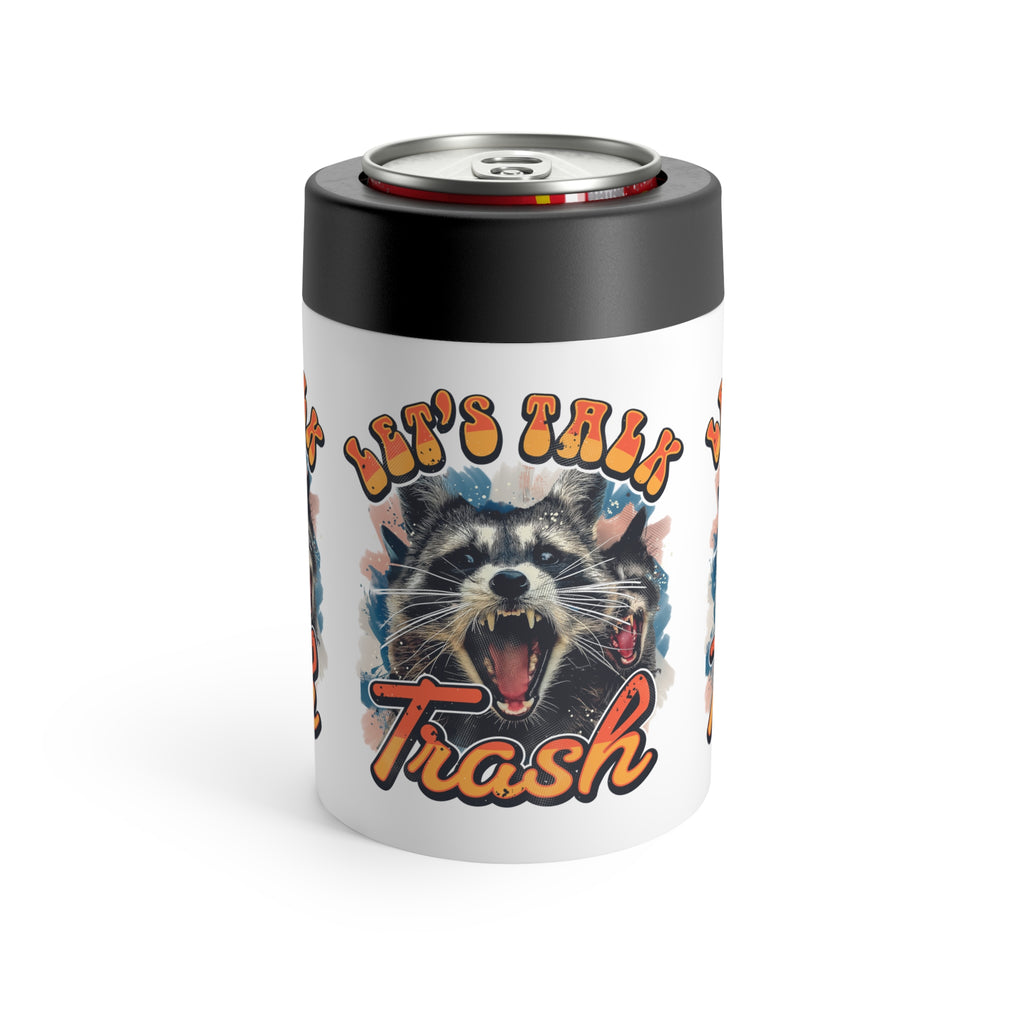 Can Holder — "Let's Talk Trash" Beer Can Holder
