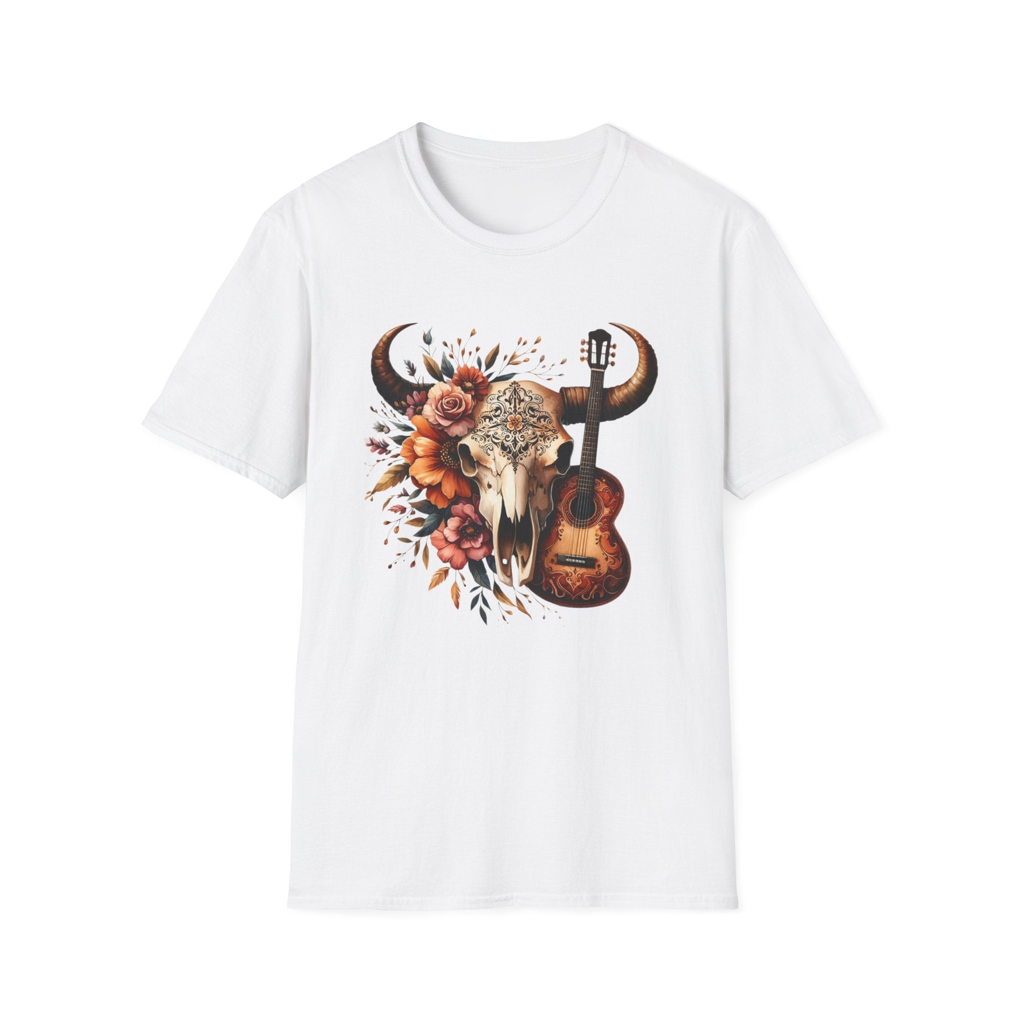 Western Skull Unisex Soft style T-Shirt