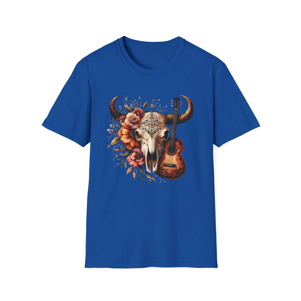 Western Skull Unisex Soft style T-Shirt