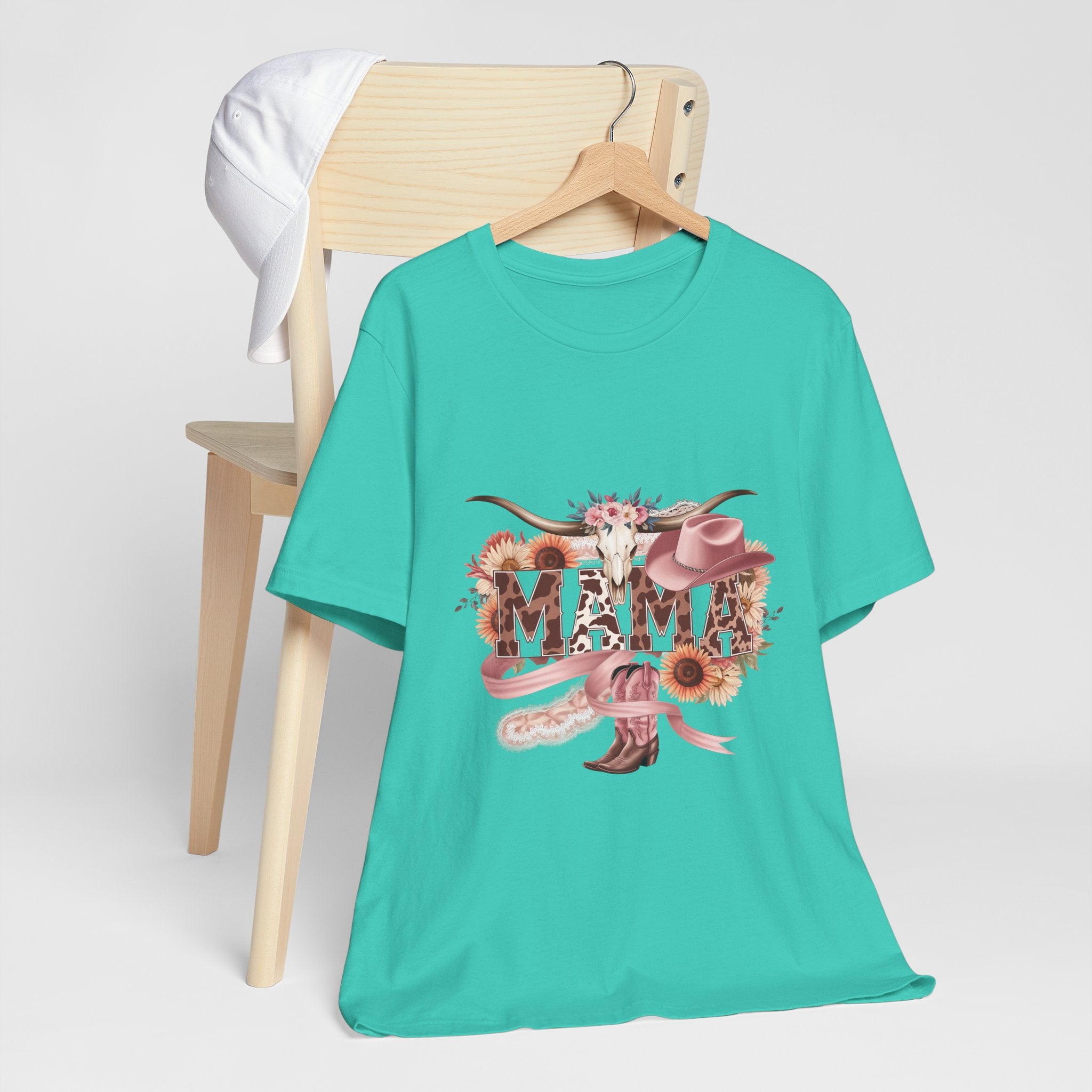 Western 'MAMA' Jersey Tee — Mama Graphic T-Shirt