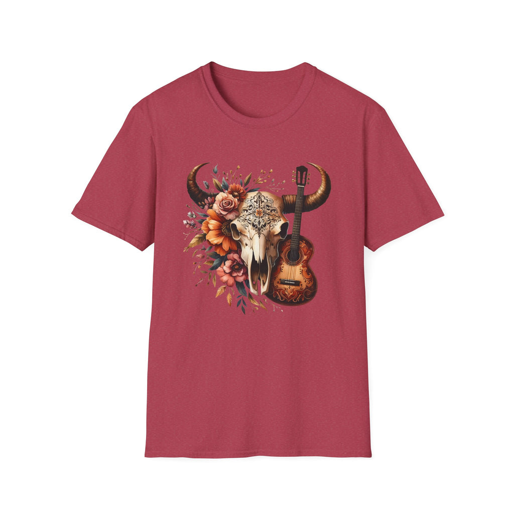Western Skull Unisex Soft style T-Shirt